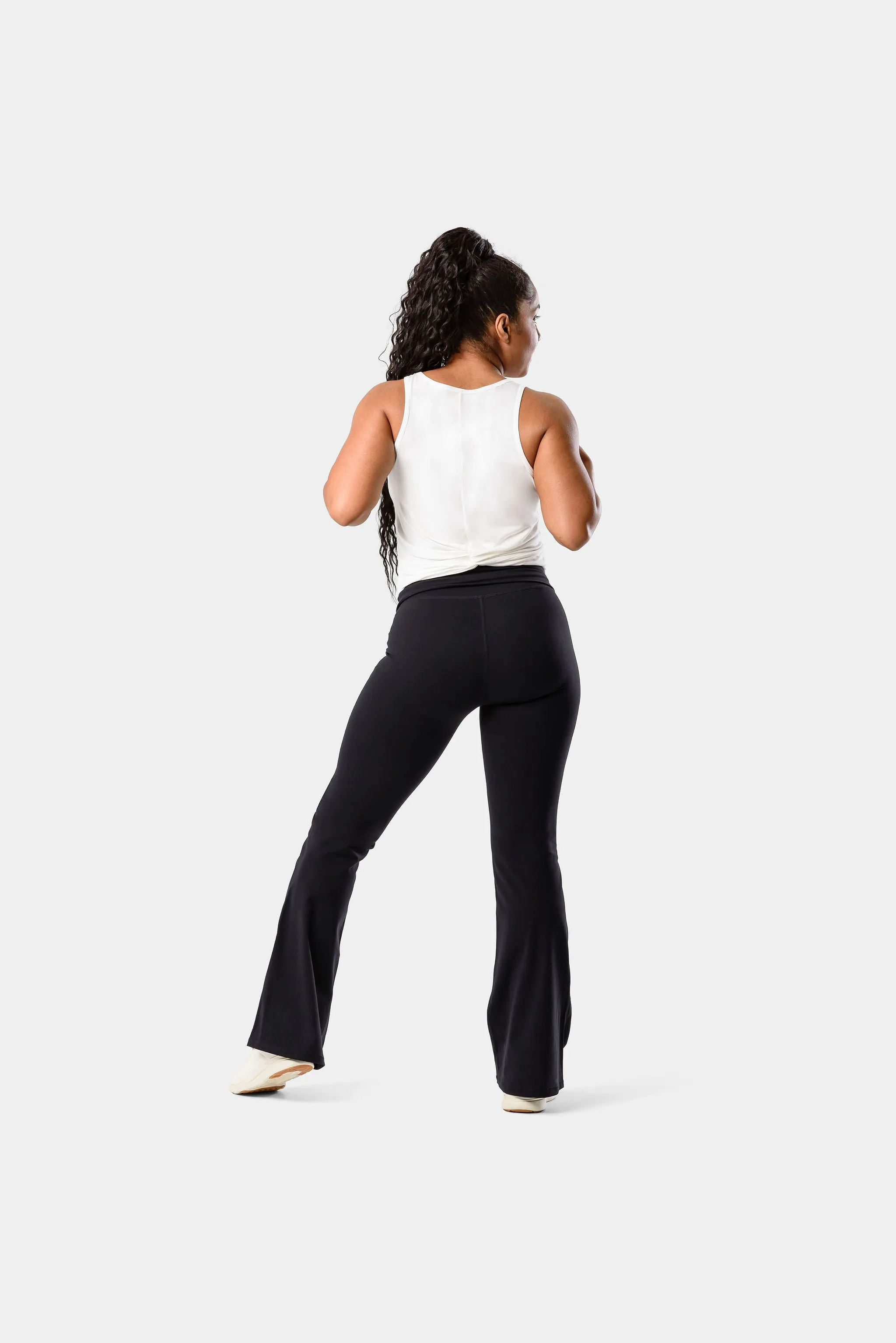 Jade Sleeveless T-Shirt - White sold by Kamo Fitness product image thumbnail 5