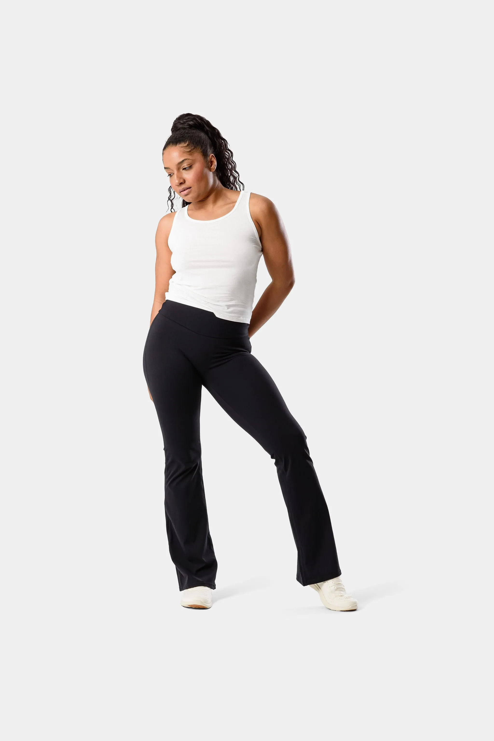 Jade Sleeveless T-Shirt - White sold by Kamo Fitness product image thumbnail 4