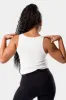 Jade Sleeveless T-Shirt - White sold by Kamo Fitness
