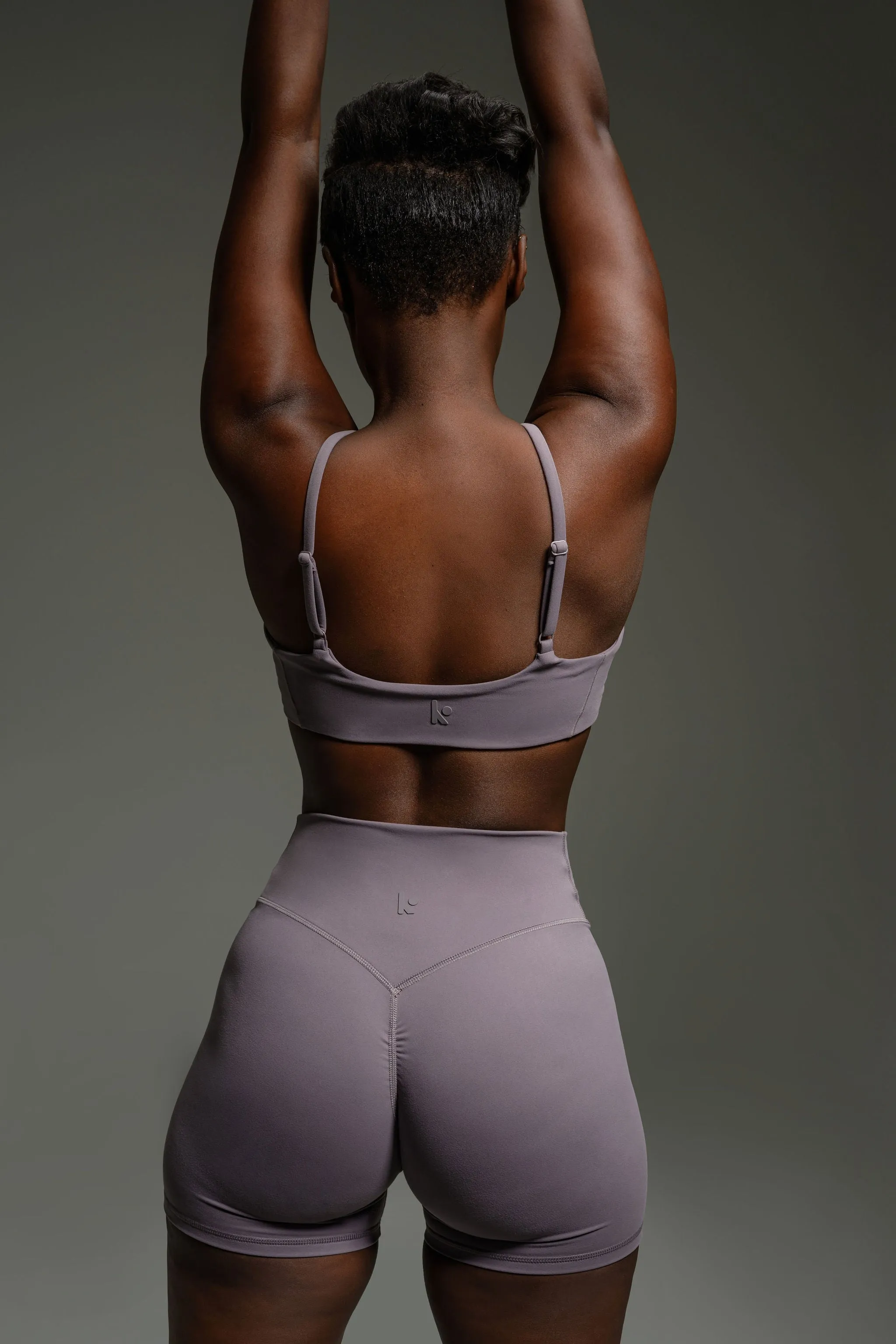 Charm Sports Bra - Shark sold by Kamo Fitness product image thumbnail 2