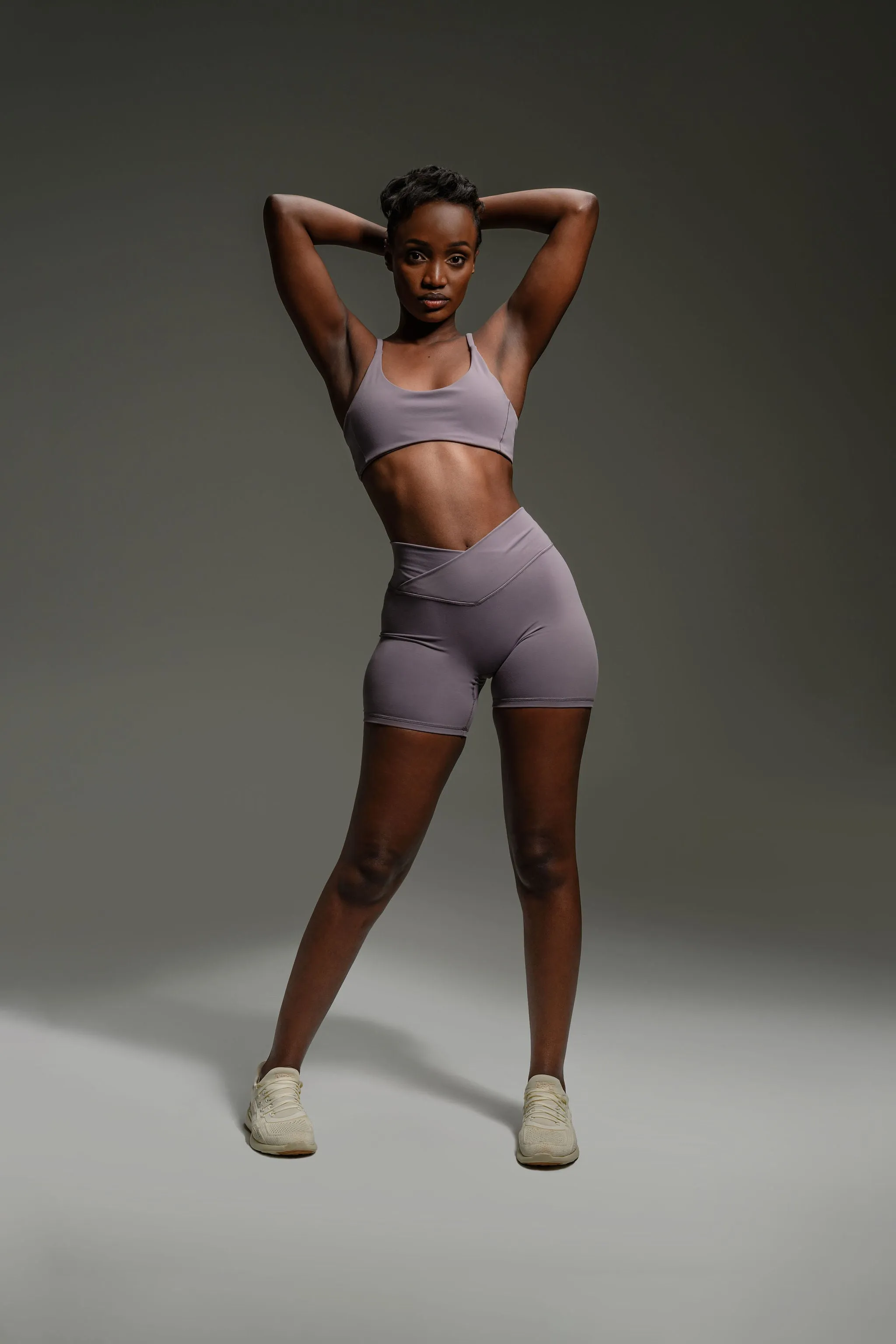 Charm Sports Bra - Shark sold by Kamo Fitness product image thumbnail 3