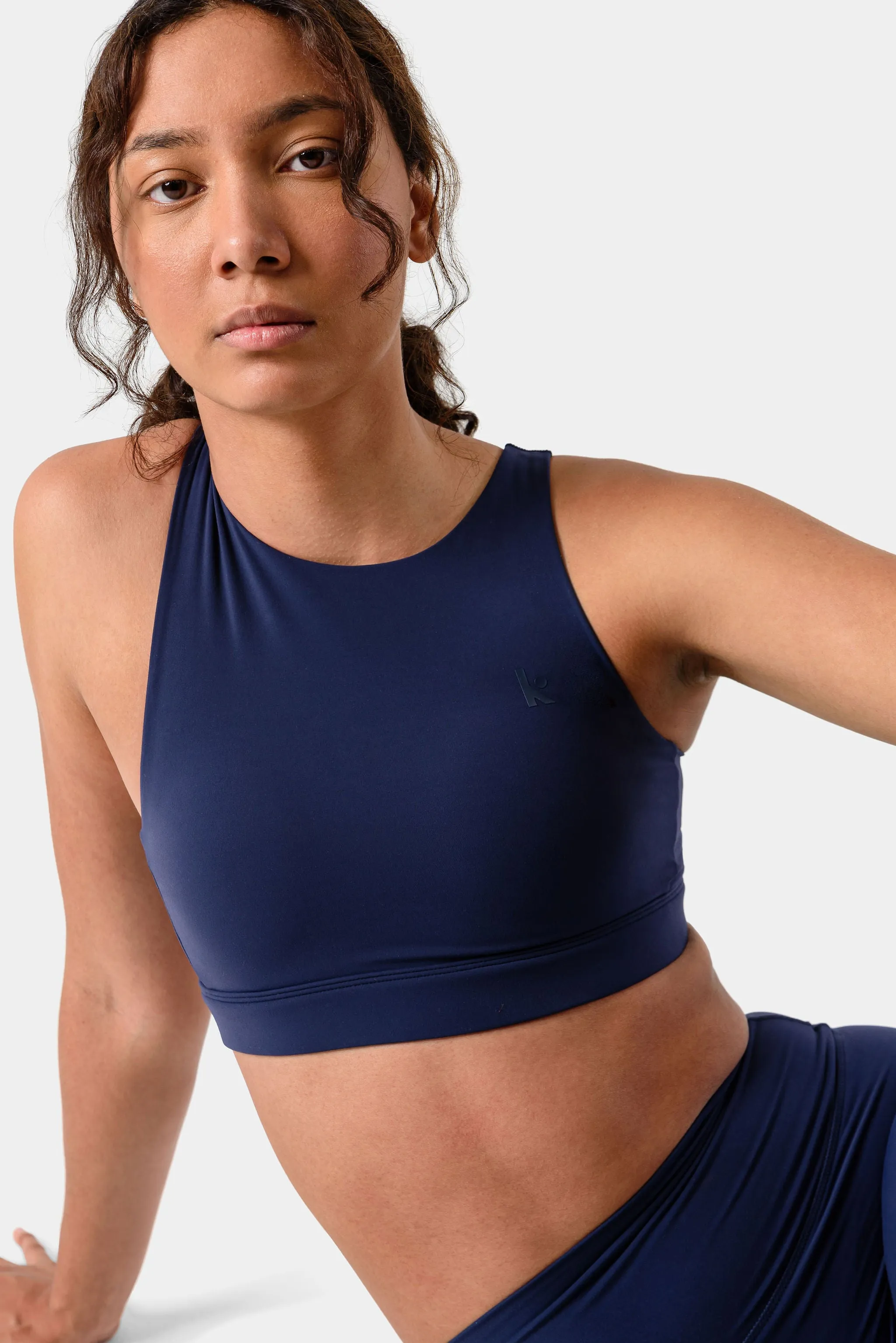 Nora Sports Bra - Dark Iris sold by Kamo Fitness product image thumbnail 4