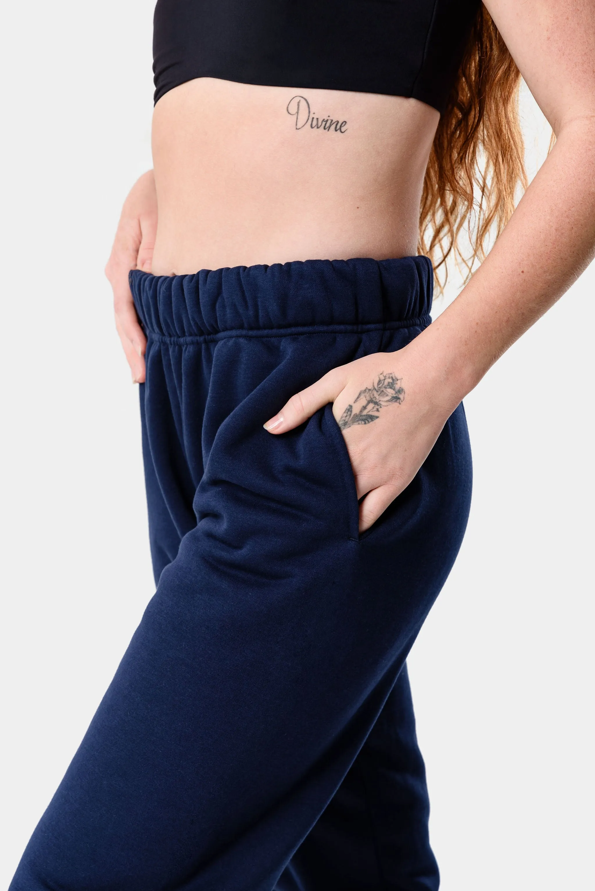 CozyTec Sweatpants - Dark Iris sold by Kamo Fitness product image thumbnail 4