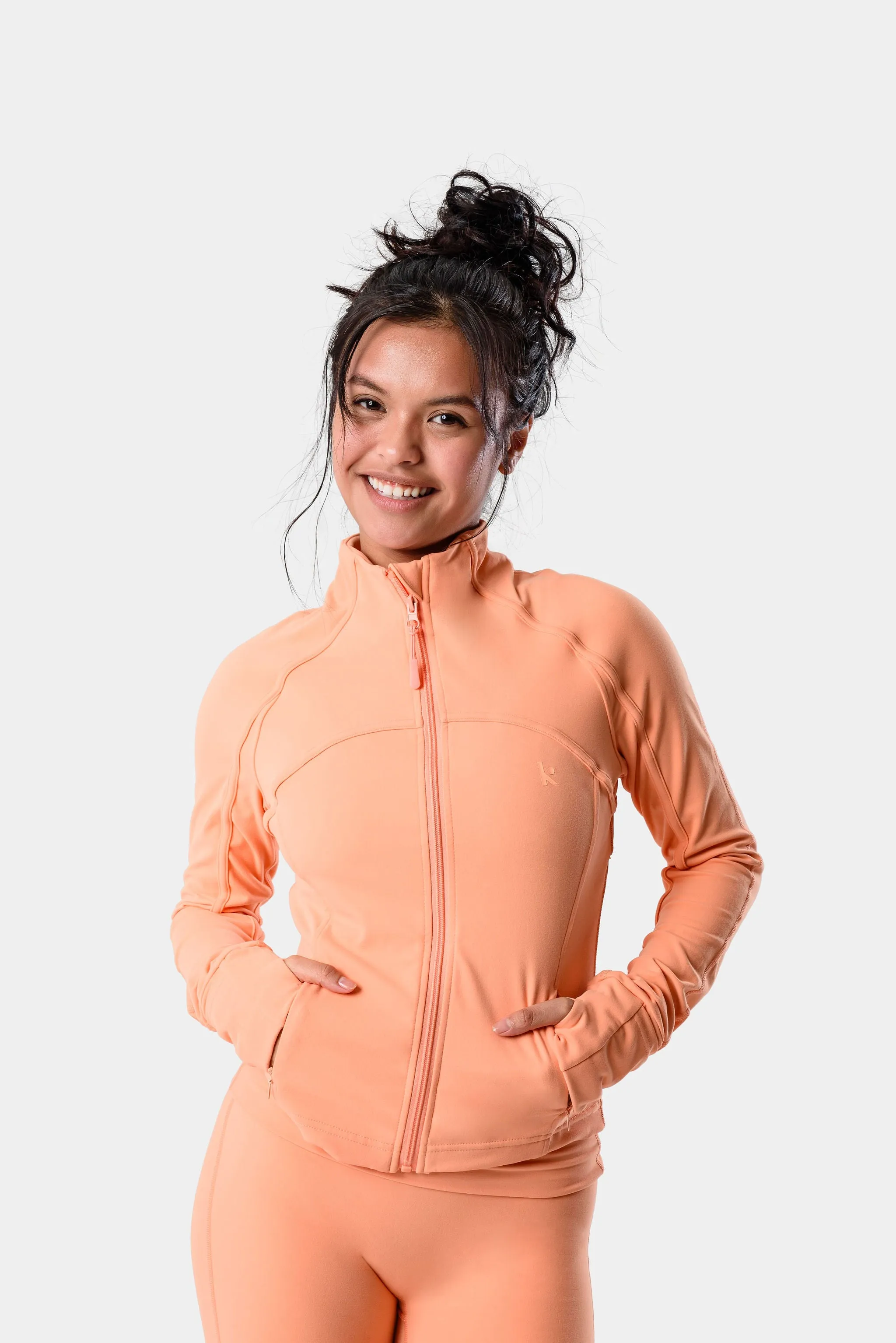 Serenity Nyla Jacket - Orange sold by Kamo Fitness product image thumbnail 4