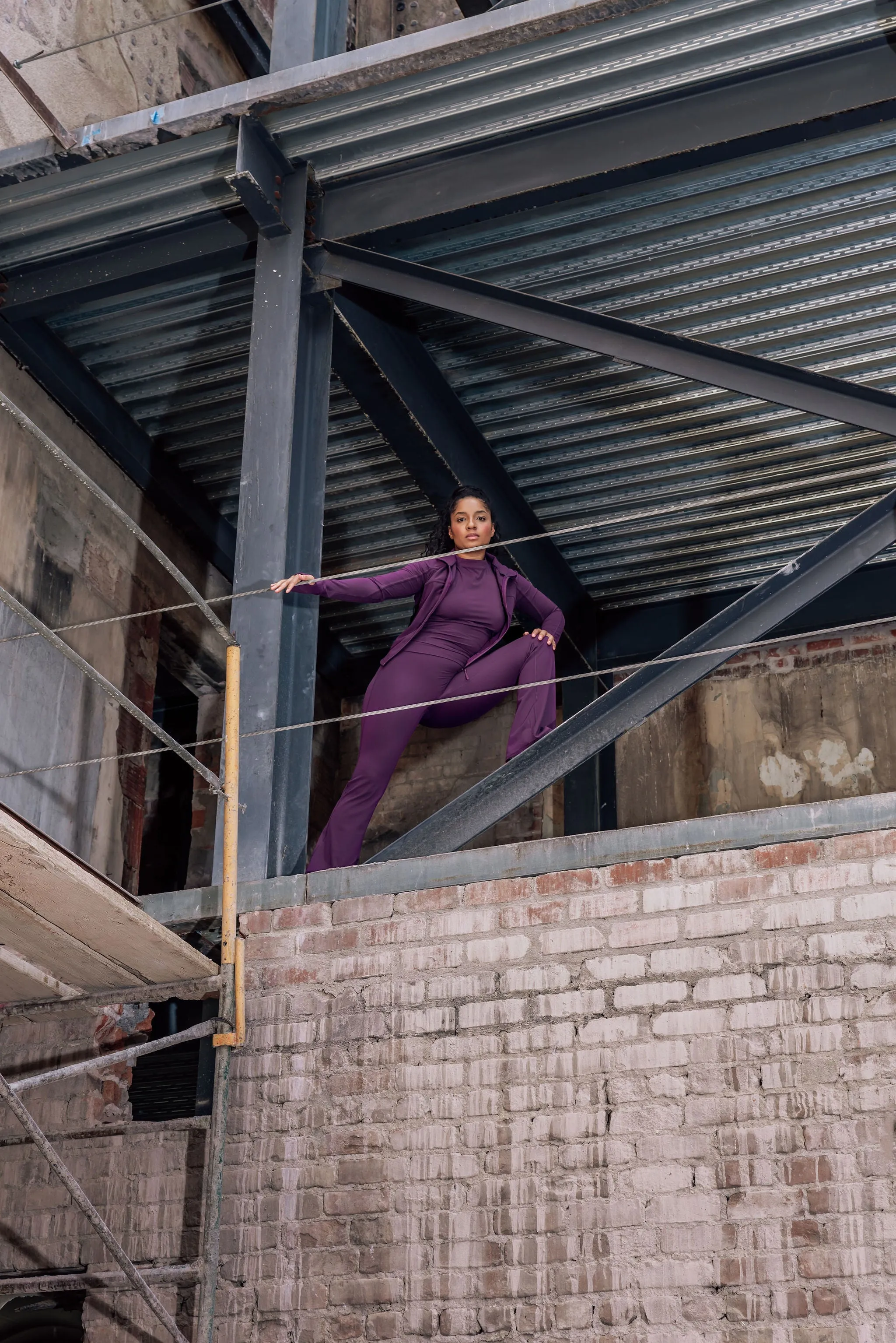 Serenity Nyla Jacket - Blackberry Wine sold by Kamo Fitness product image thumbnail 2