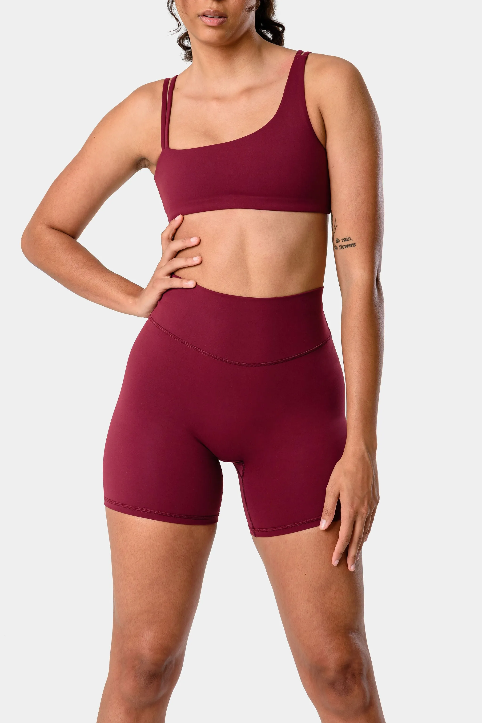 Ivy Sports Bra - Dark Cherry sold by Kamo Fitness product image thumbnail 5