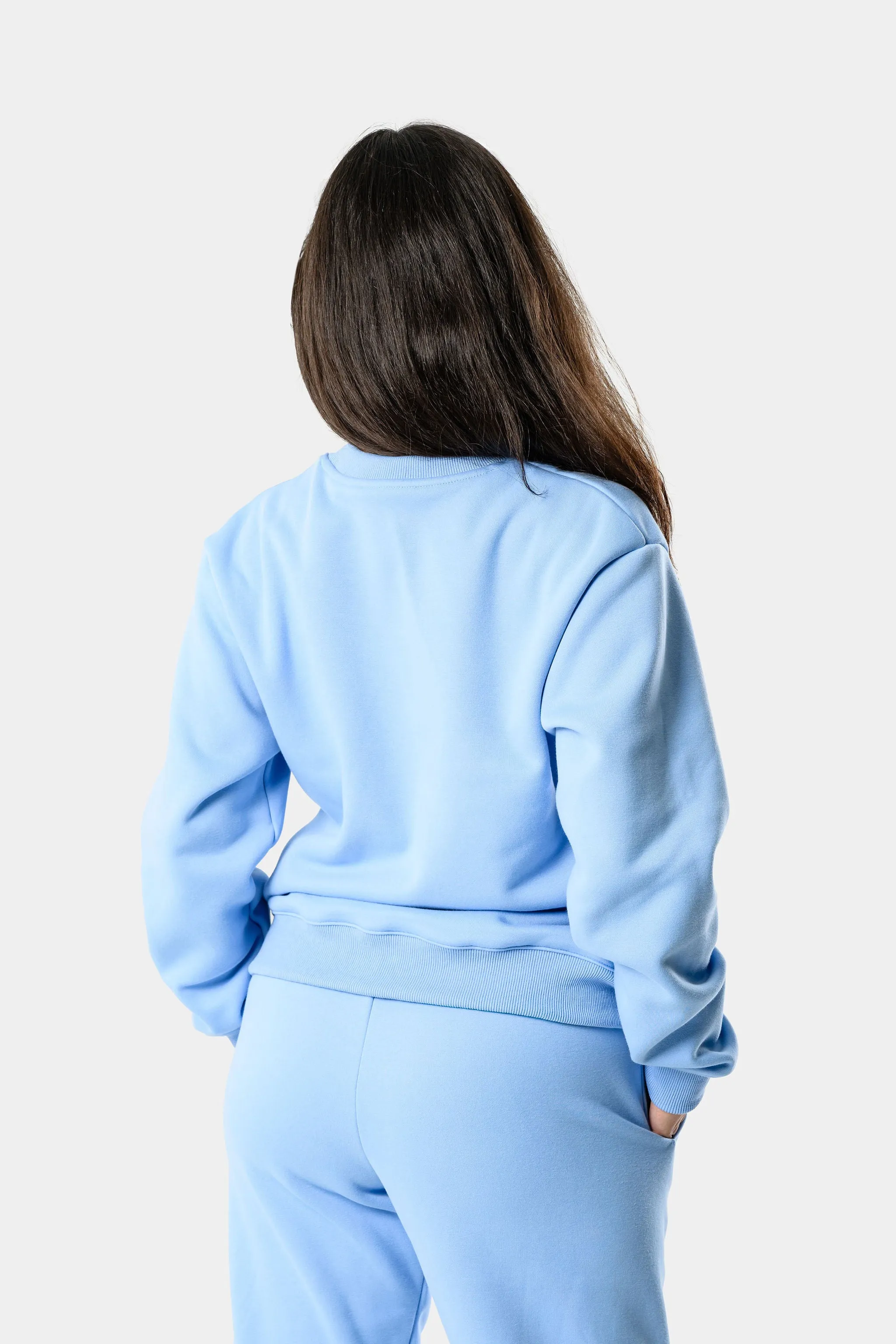 CozyTec Crewneck - Light Blue sold by Kamo Fitness product image thumbnail 4