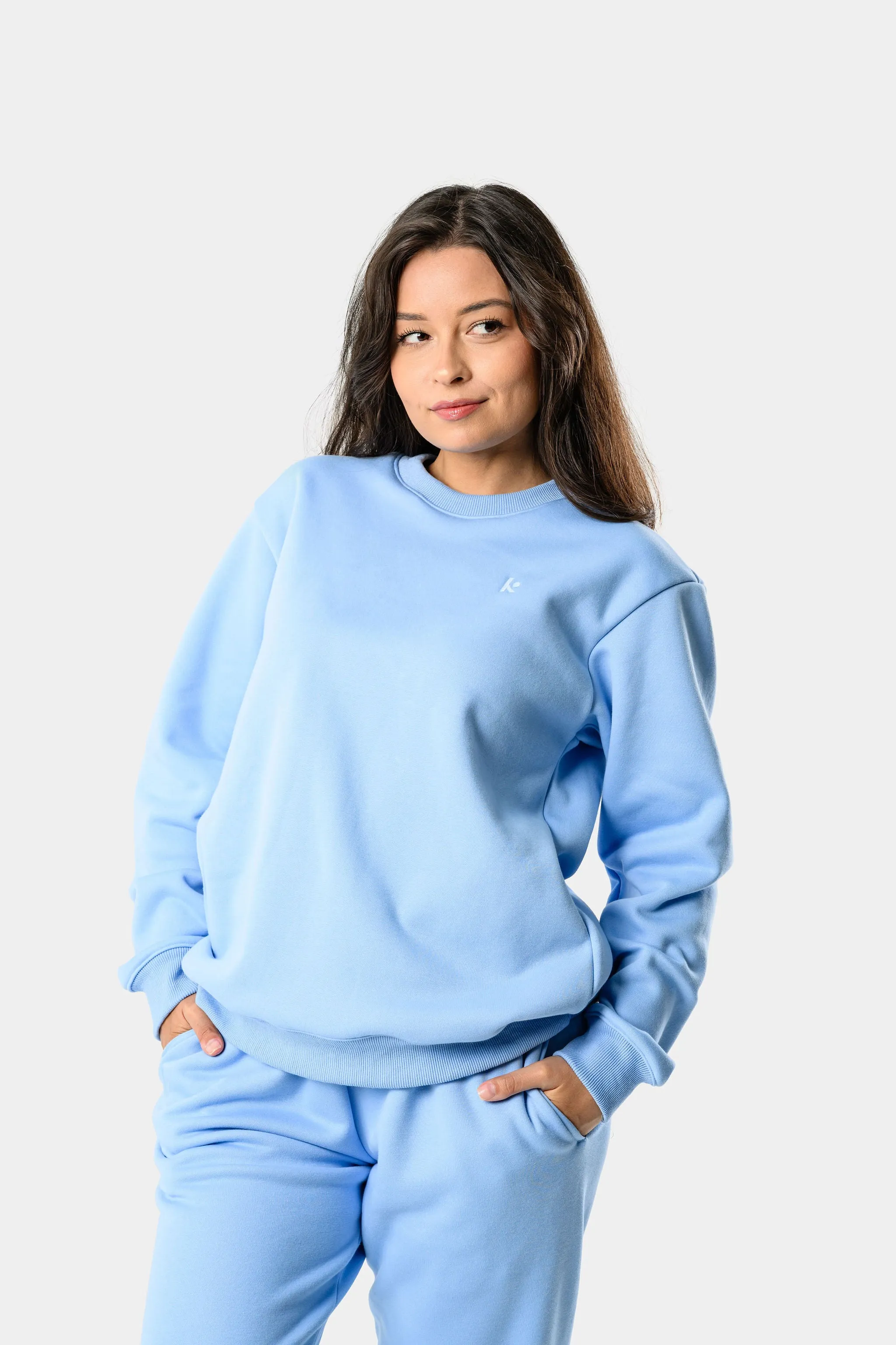 CozyTec Crewneck - Light Blue sold by Kamo Fitness product image thumbnail 3