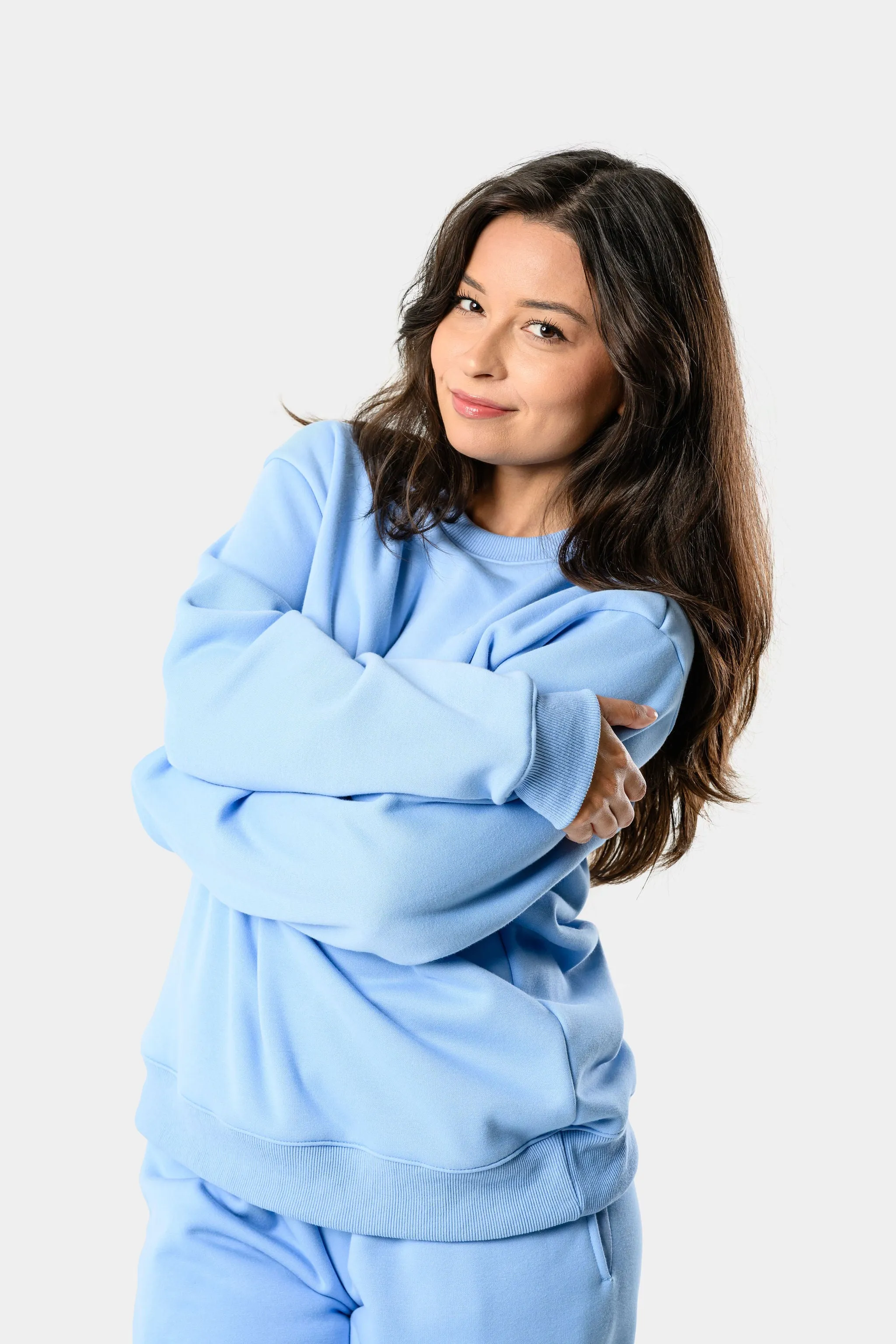 CozyTec Crewneck - Light Blue sold by Kamo Fitness product image thumbnail 2