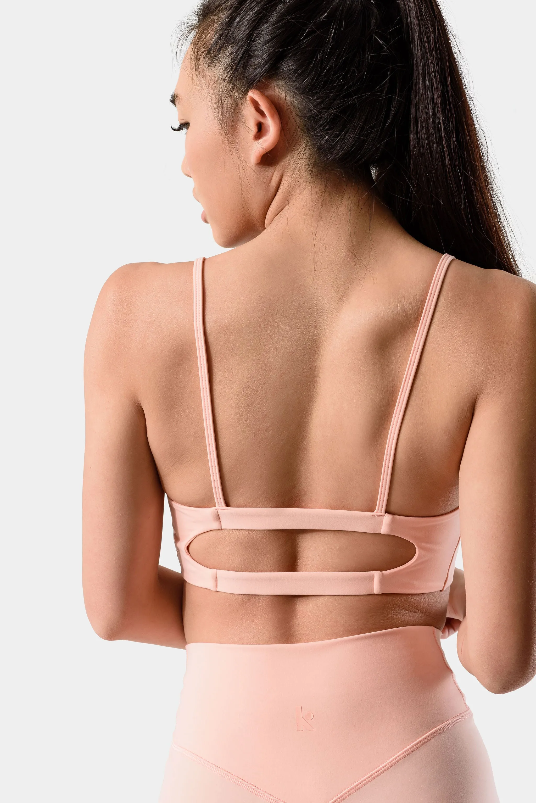 Isla Sports Bra - Peach Bud sold by Kamo Fitness product image thumbnail 2