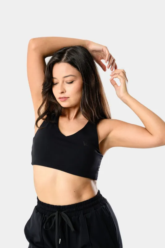 Eva Sports Bra - Black sold by Kamo Fitness