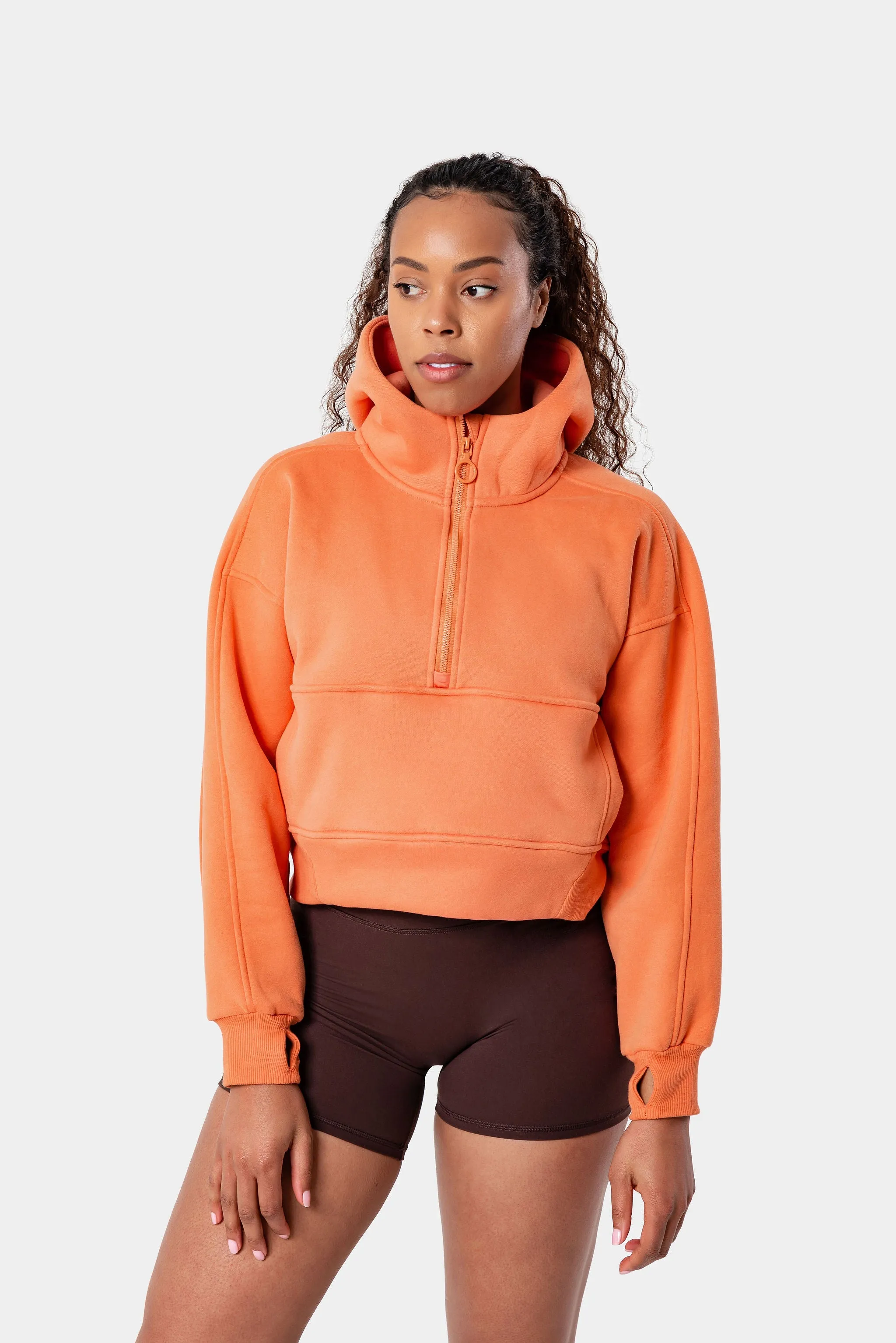 CozyTec Hoodie - Dusty Orange sold by Kamo Fitness