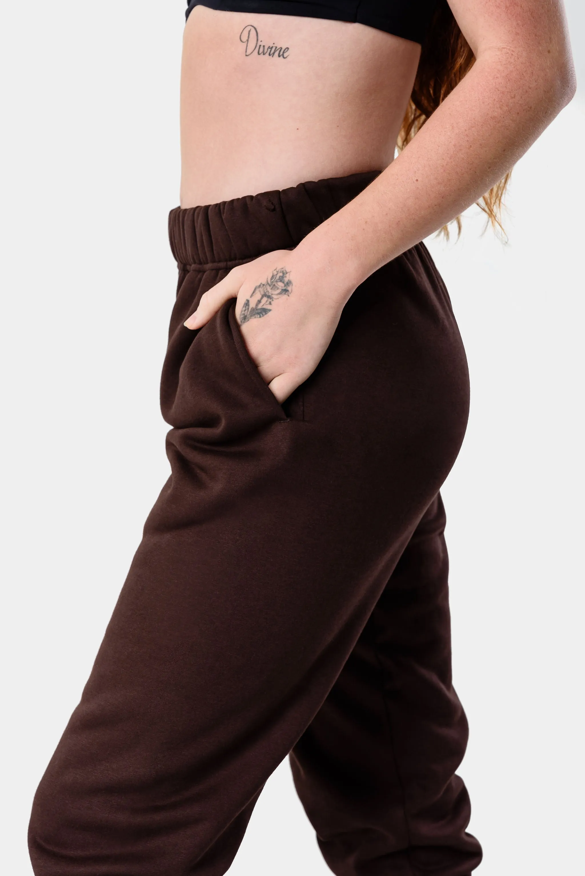 CozyTec Sweatpants - Java Brown sold by Kamo Fitness product image thumbnail 3