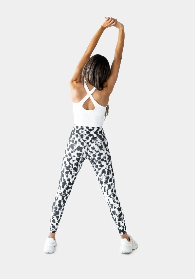 Ellyn High Neck Tank - Snow White sold by Kamo Fitness product image thumbnail 3