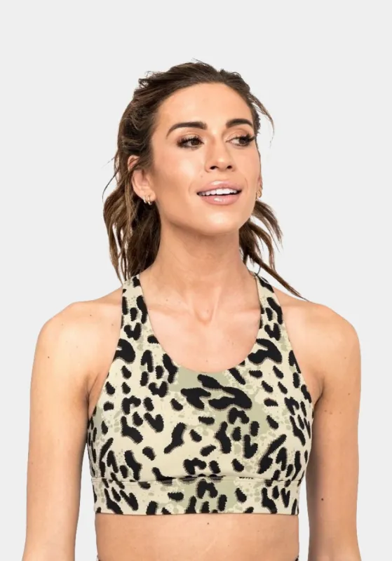 Serenity Sports Bra - Salvia Print sold by Kamo Fitness