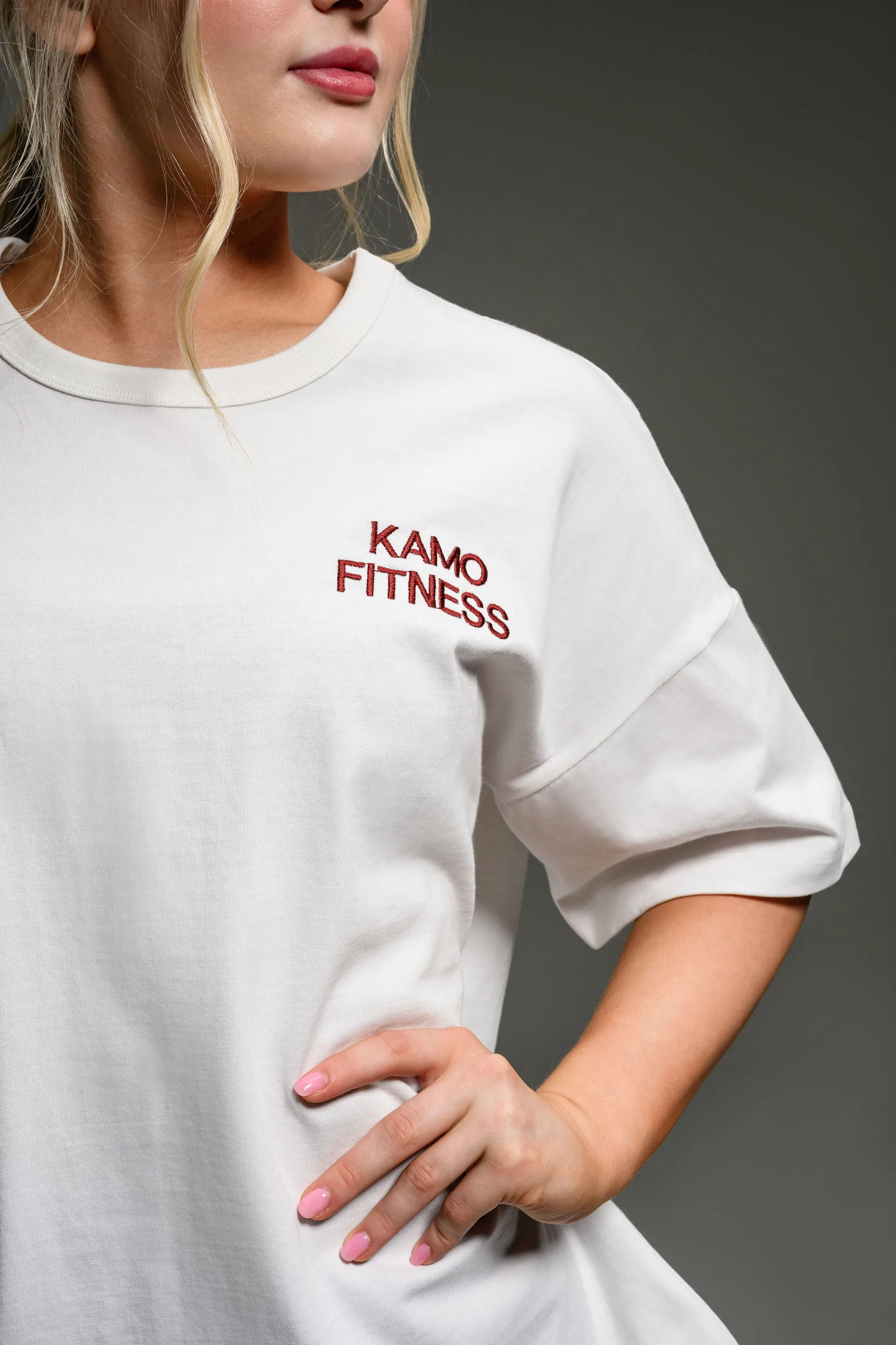 Oversized T-Shirt - Chocolate Truffle sold by Kamo Fitness product image thumbnail 4