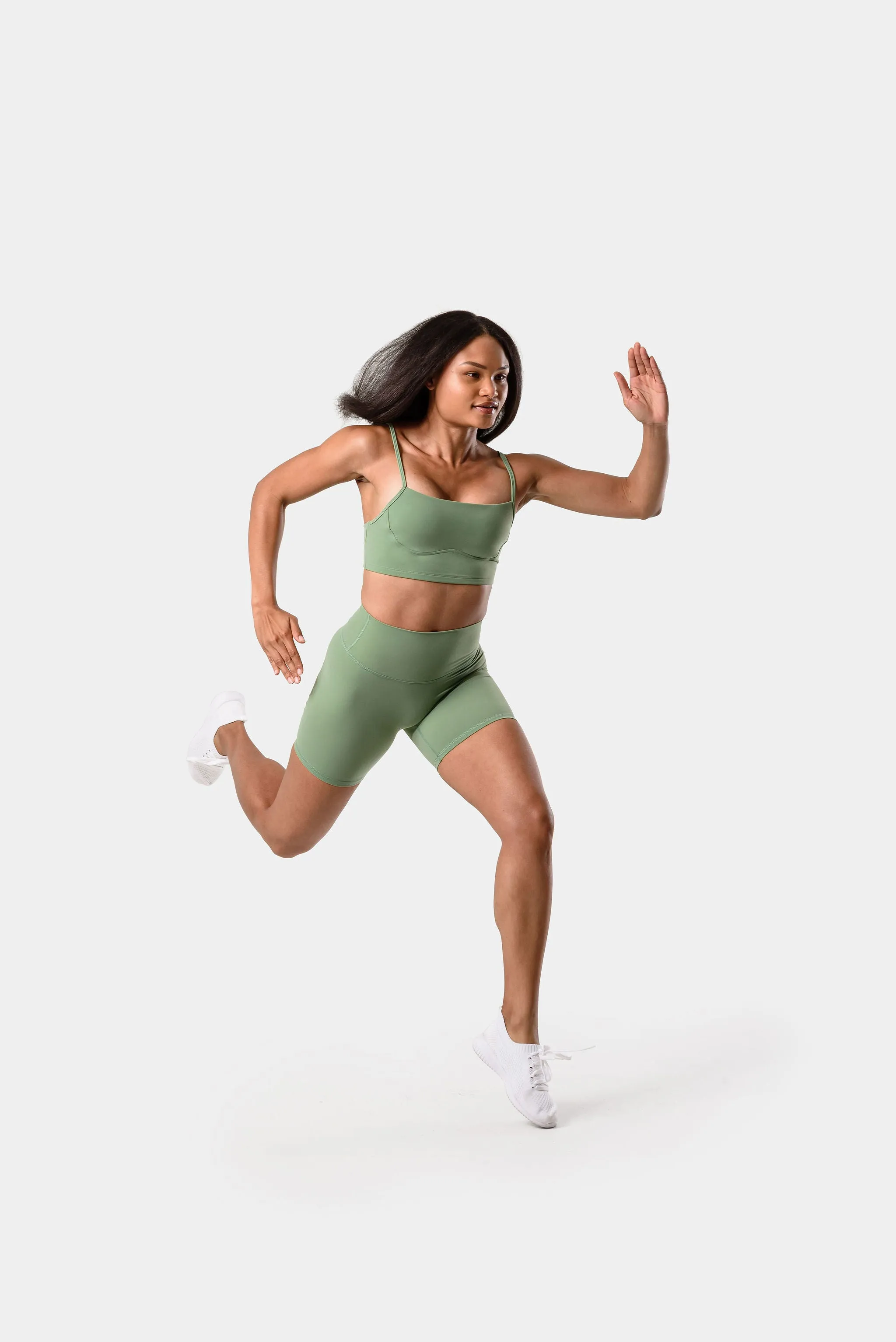 Isla Sports Bra - Loden Frost sold by Kamo Fitness product image thumbnail 2