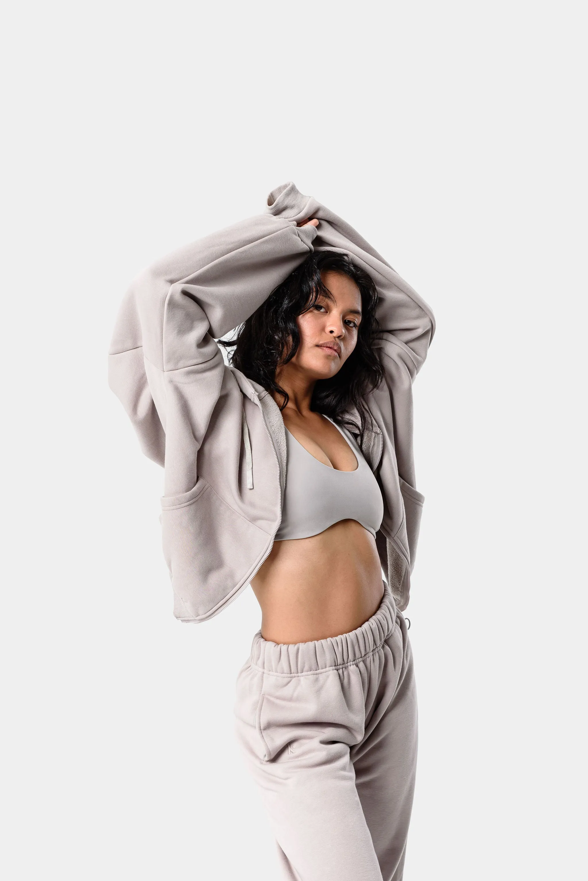 CozyTec Full Zip Hoodie - Porpoise sold by Kamo Fitness product image thumbnail 5