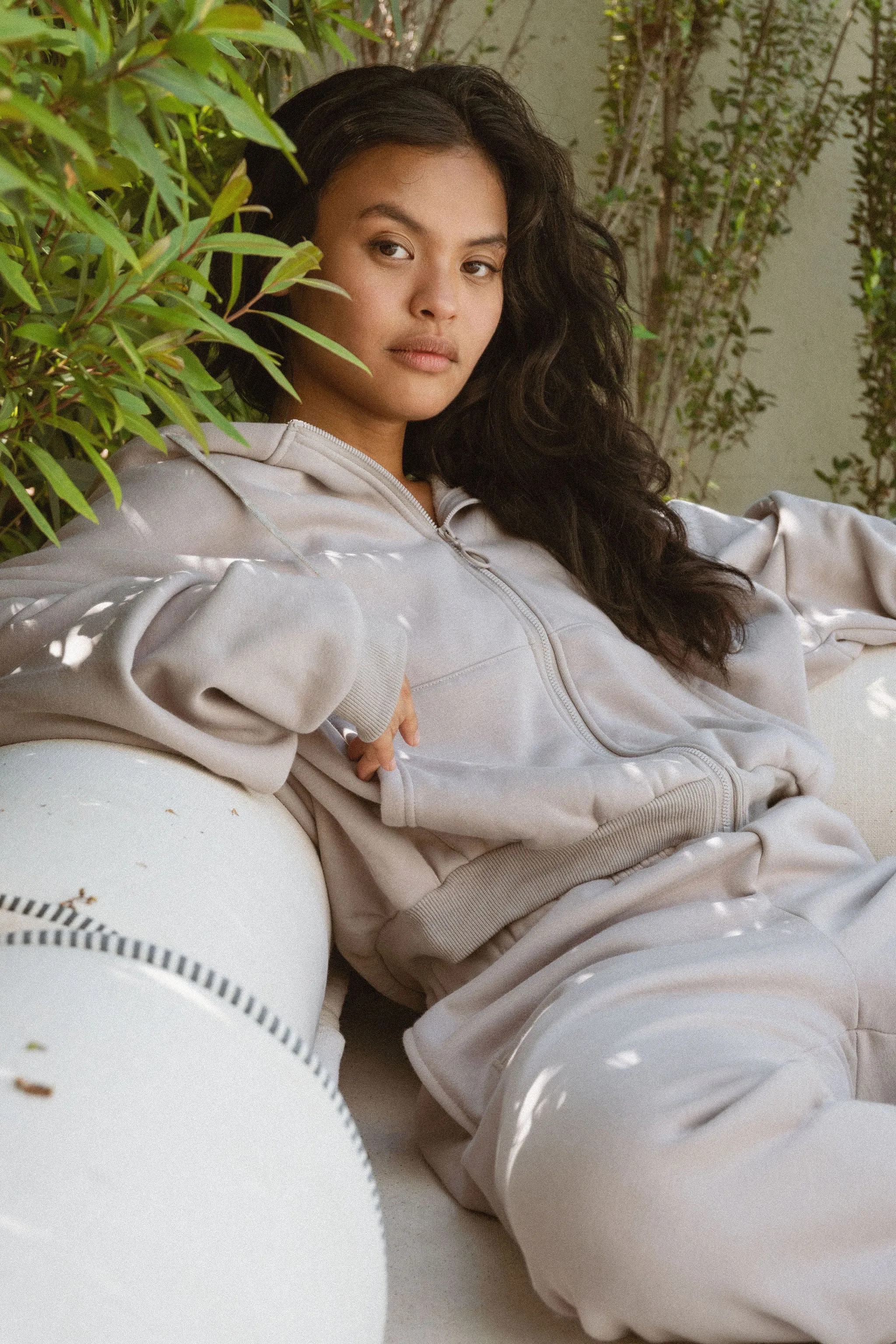 CozyTec Full Zip Hoodie - Porpoise sold by Kamo Fitness product image thumbnail 2