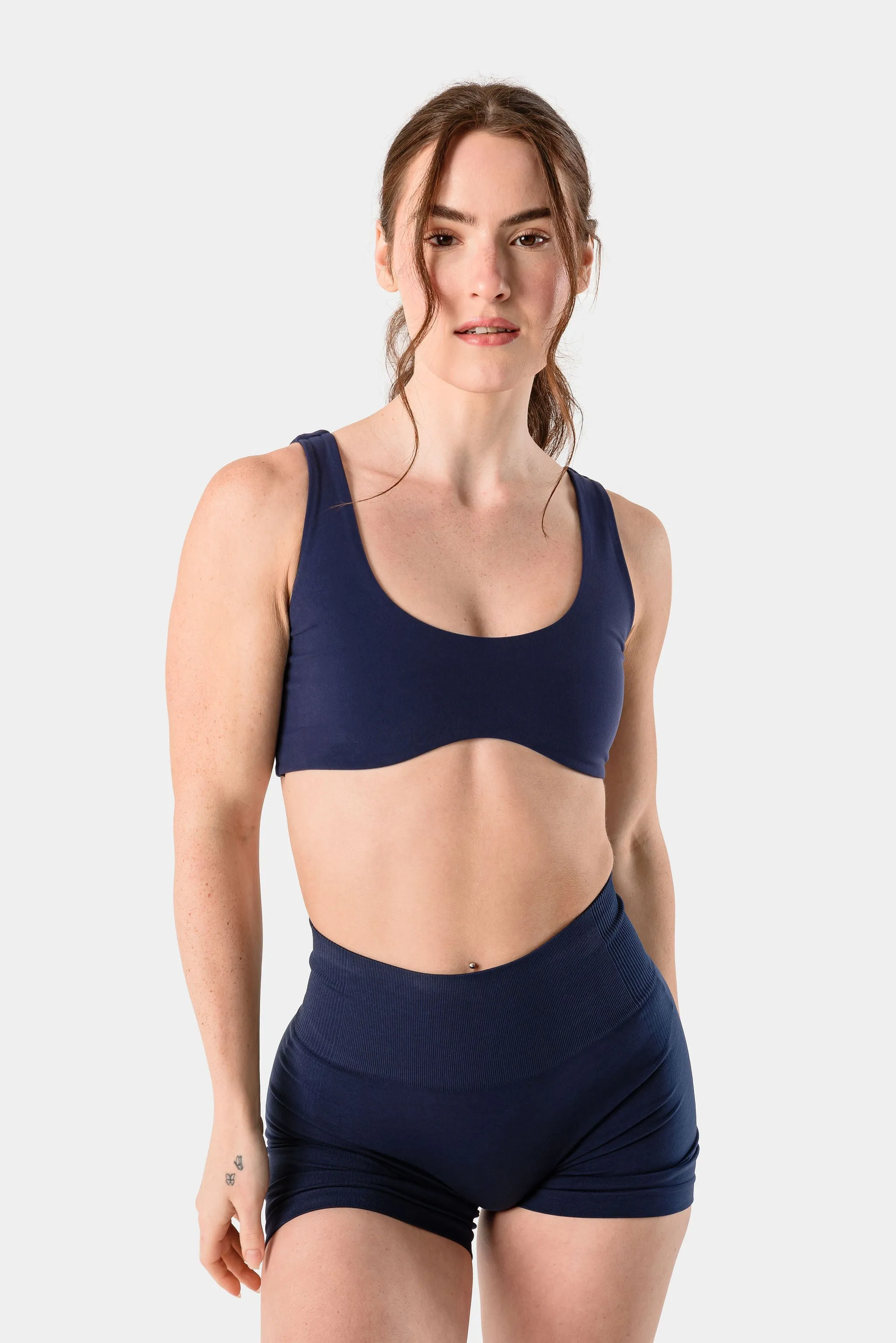 FeatherLite Cleo Sports Bra - Dark Iris sold by Kamo Fitness product image thumbnail 3