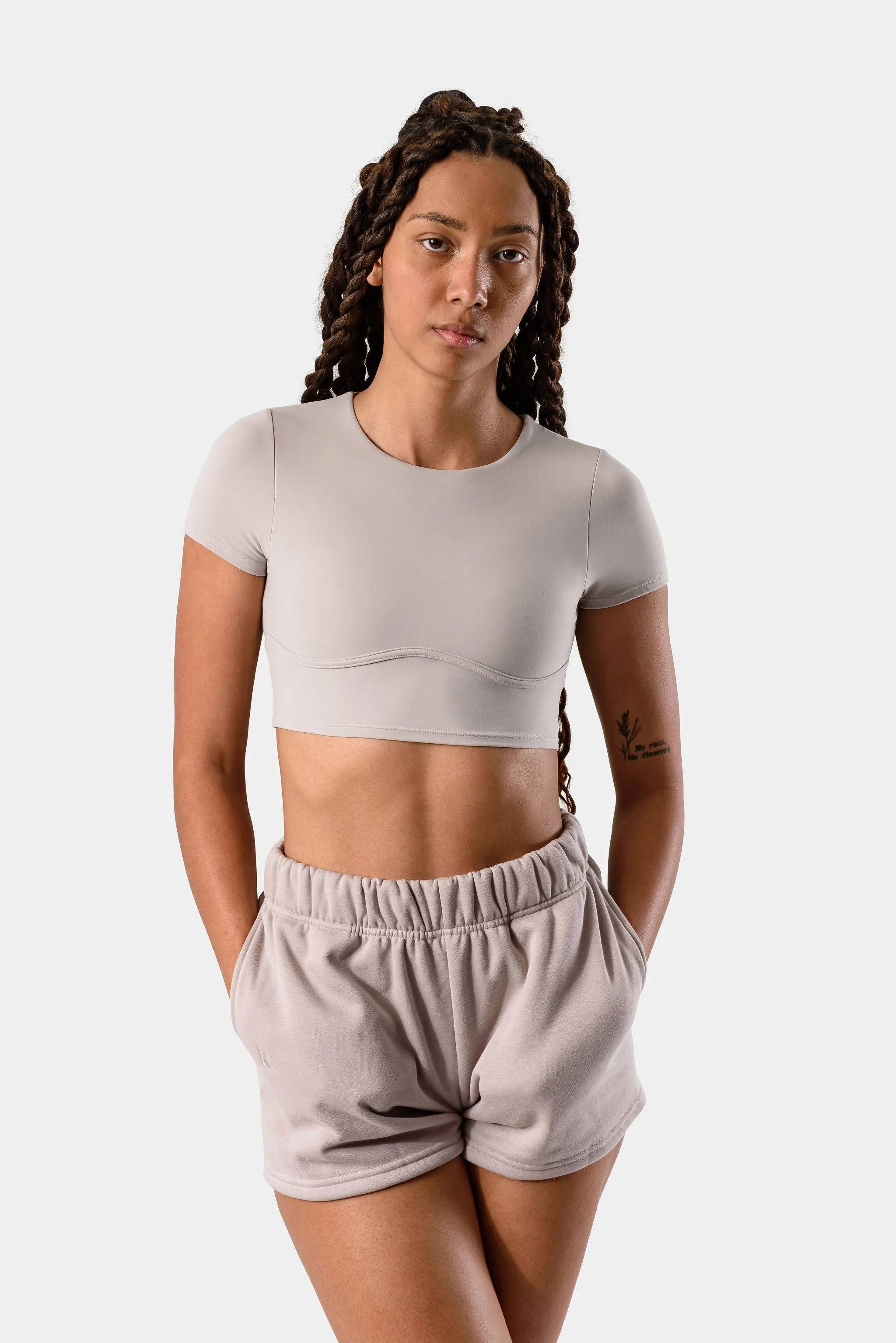 Isla Short Sleeve Top - Porpoise sold by Kamo Fitness product image thumbnail 4