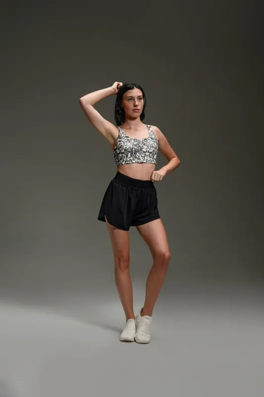 Flow Training Shorts - Onyx sold by Kamo Fitness