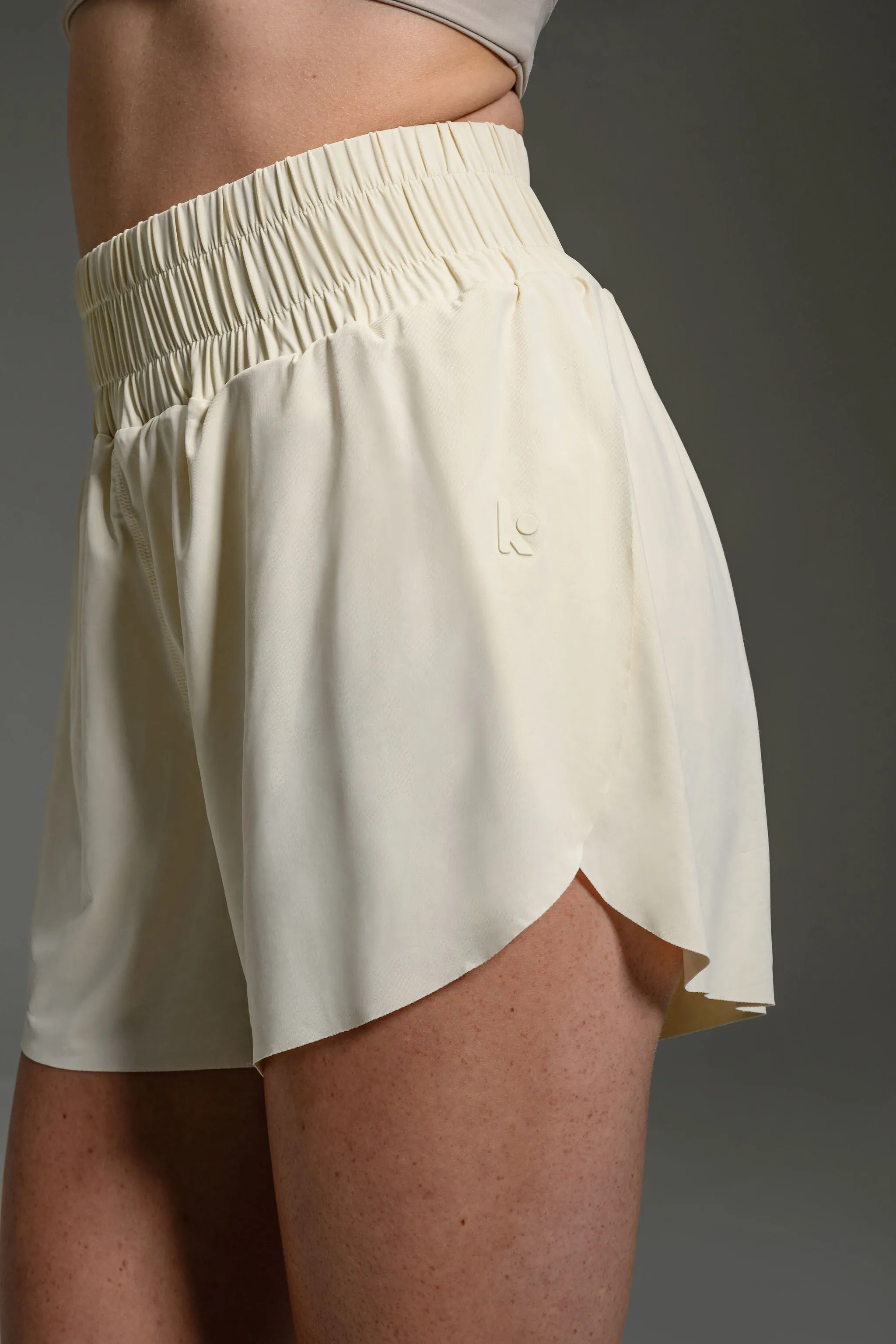 Flow Training Shorts - Champagne sold by Kamo Fitness product image thumbnail 3