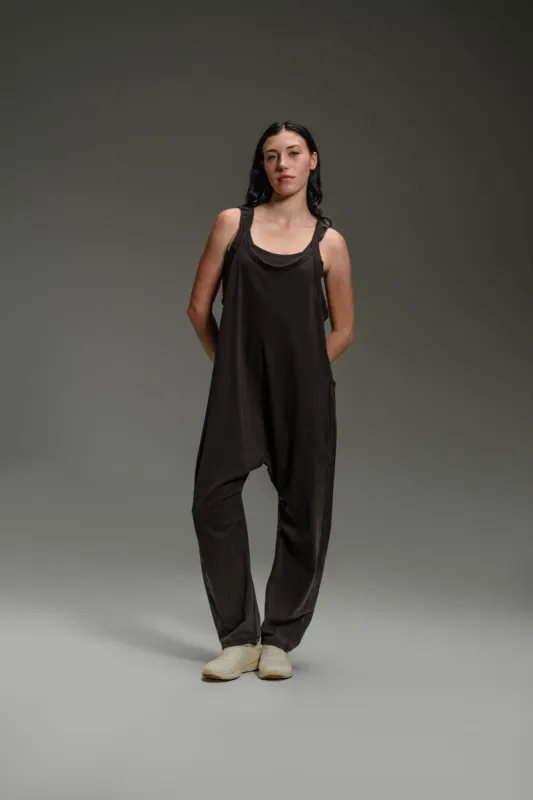 Featherlite Jumpsuit - Espresso sold by Kamo Fitness