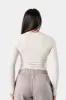 Aurora Performance Long Sleeve Blouse - Jet Stream sold by Kamo Fitness