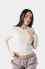 Aurora Performance Long Sleeve Blouse - Jet Stream sold by Kamo Fitness