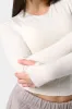Aurora Performance Long Sleeve Blouse - Jet Stream sold by Kamo Fitness