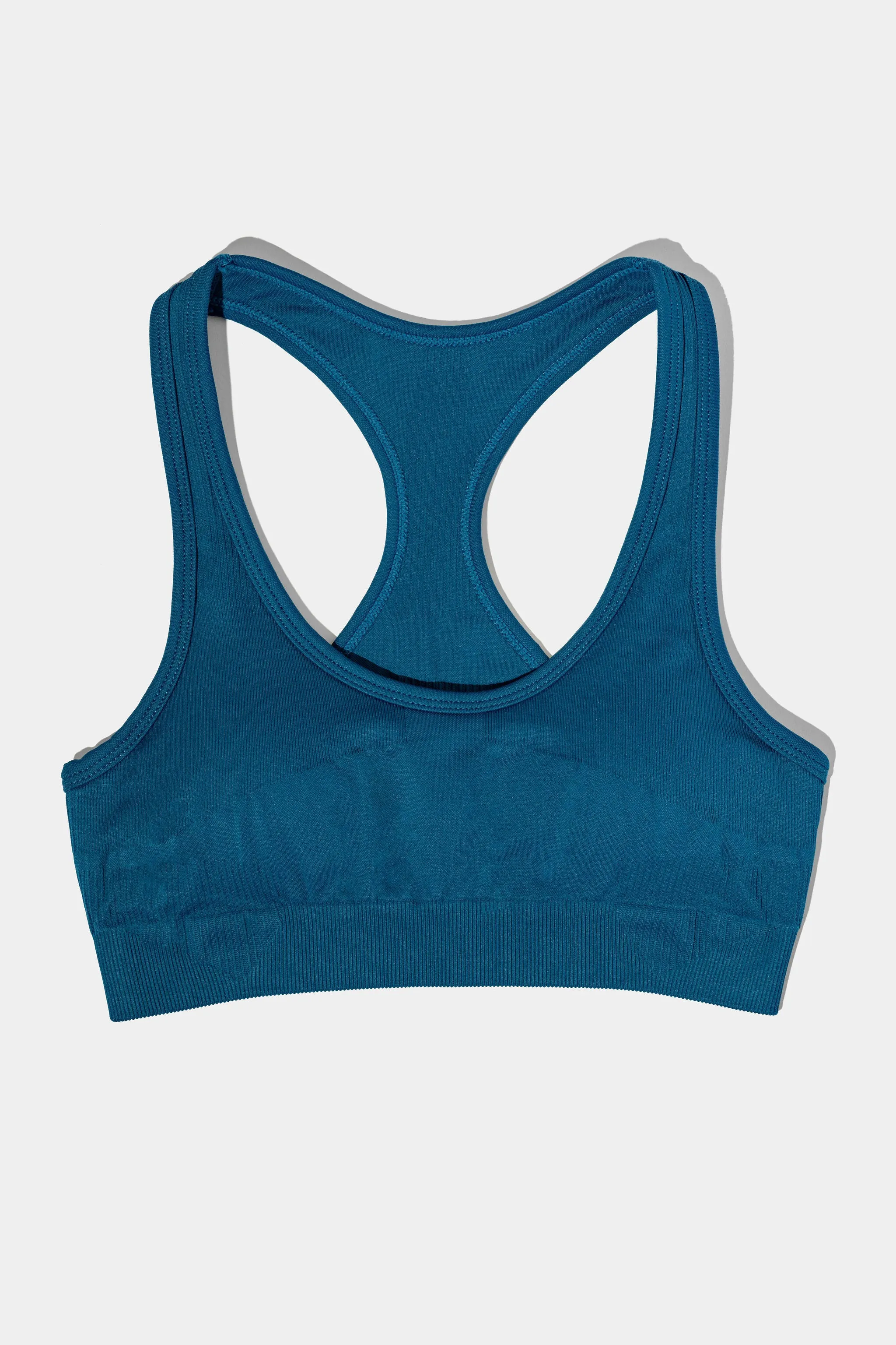 Nova Seamless Deep U Bra - Moroccan Blue sold by Kamo Fitness product image thumbnail 2