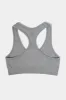 Nova Seamless Deep U Bra - Titanium Grey sold by Kamo Fitness