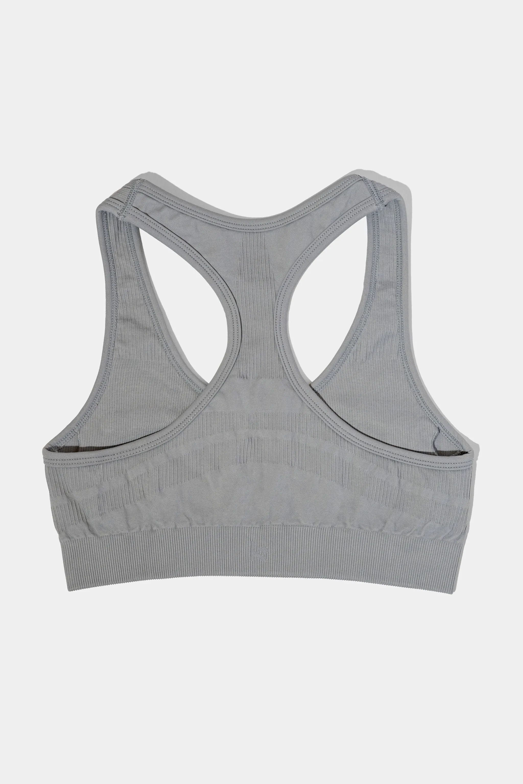 Nova Seamless Deep U Bra - Titanium Grey sold by Kamo Fitness product image thumbnail 5