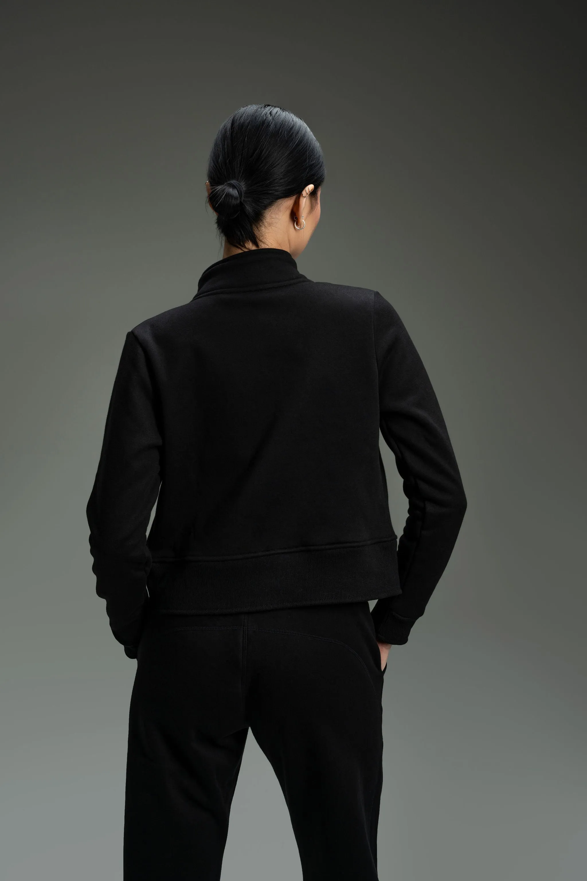 CozyTec Up Jacket - Black sold by Kamo Fitness product image thumbnail 3