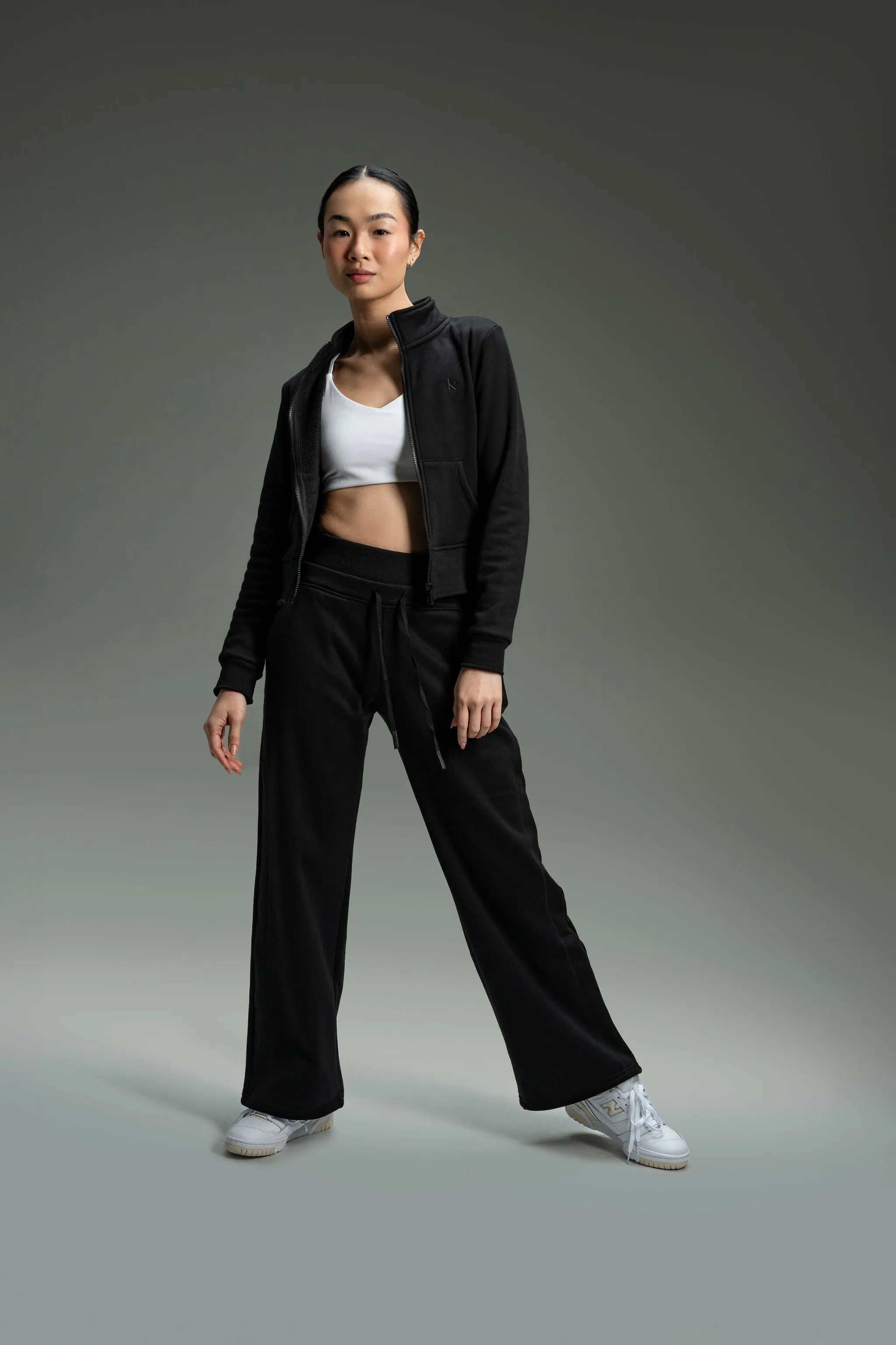 CozyTec Up Jacket - Black sold by Kamo Fitness product image thumbnail 2