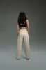 CozyTec Wide Leg Sweatpants 30" - Blush Nude sold by Kamo Fitness