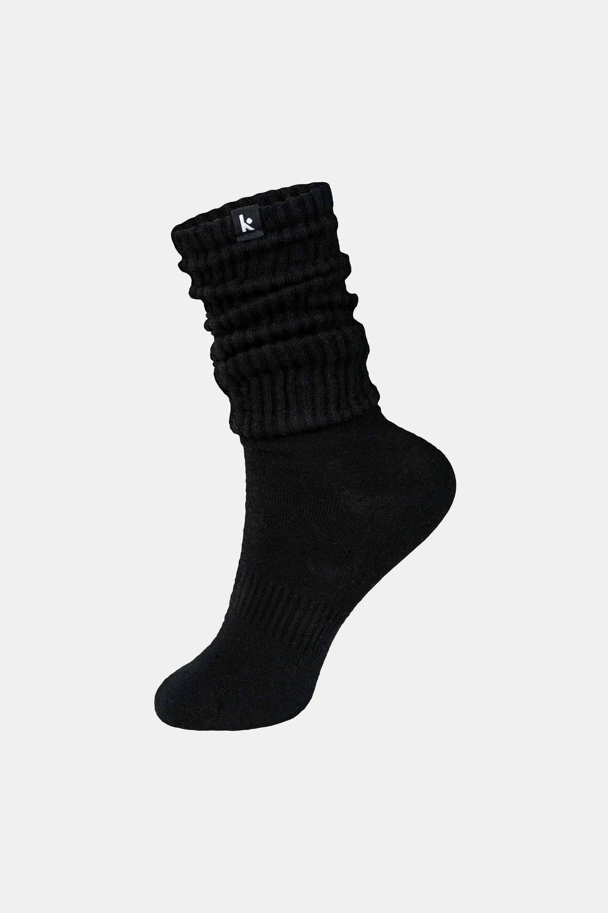 3-Pair Pack Cozy Scrunch Socks - Black sold by Kamo Fitness product image thumbnail 5