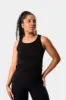 Jade Sleeveless T-Shirt - Black sold by Kamo Fitness