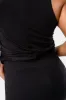 Jade Sleeveless T-Shirt - Black sold by Kamo Fitness