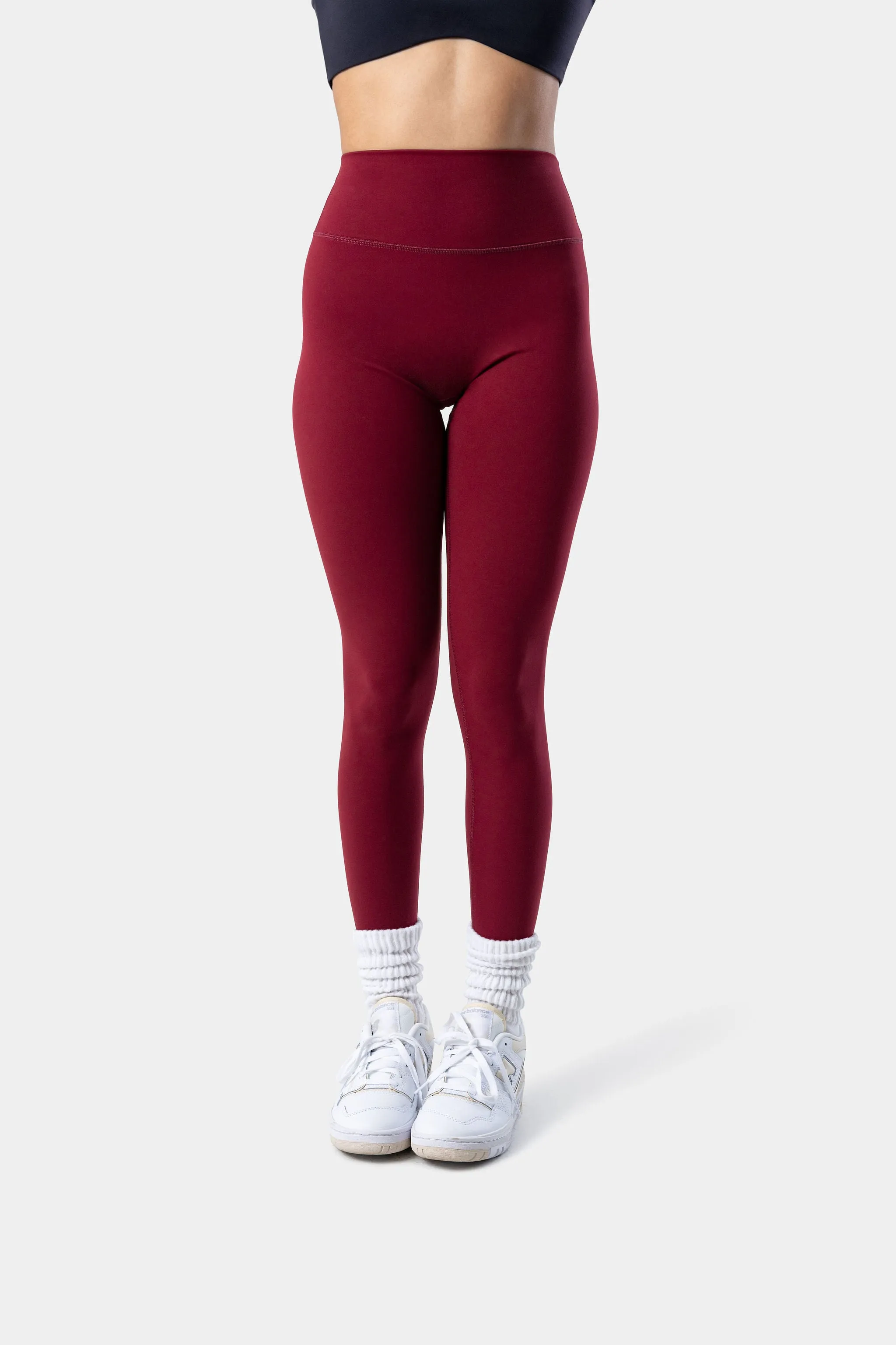 Serenity Leggings 25" - Ruby Wine sold by Kamo Fitness