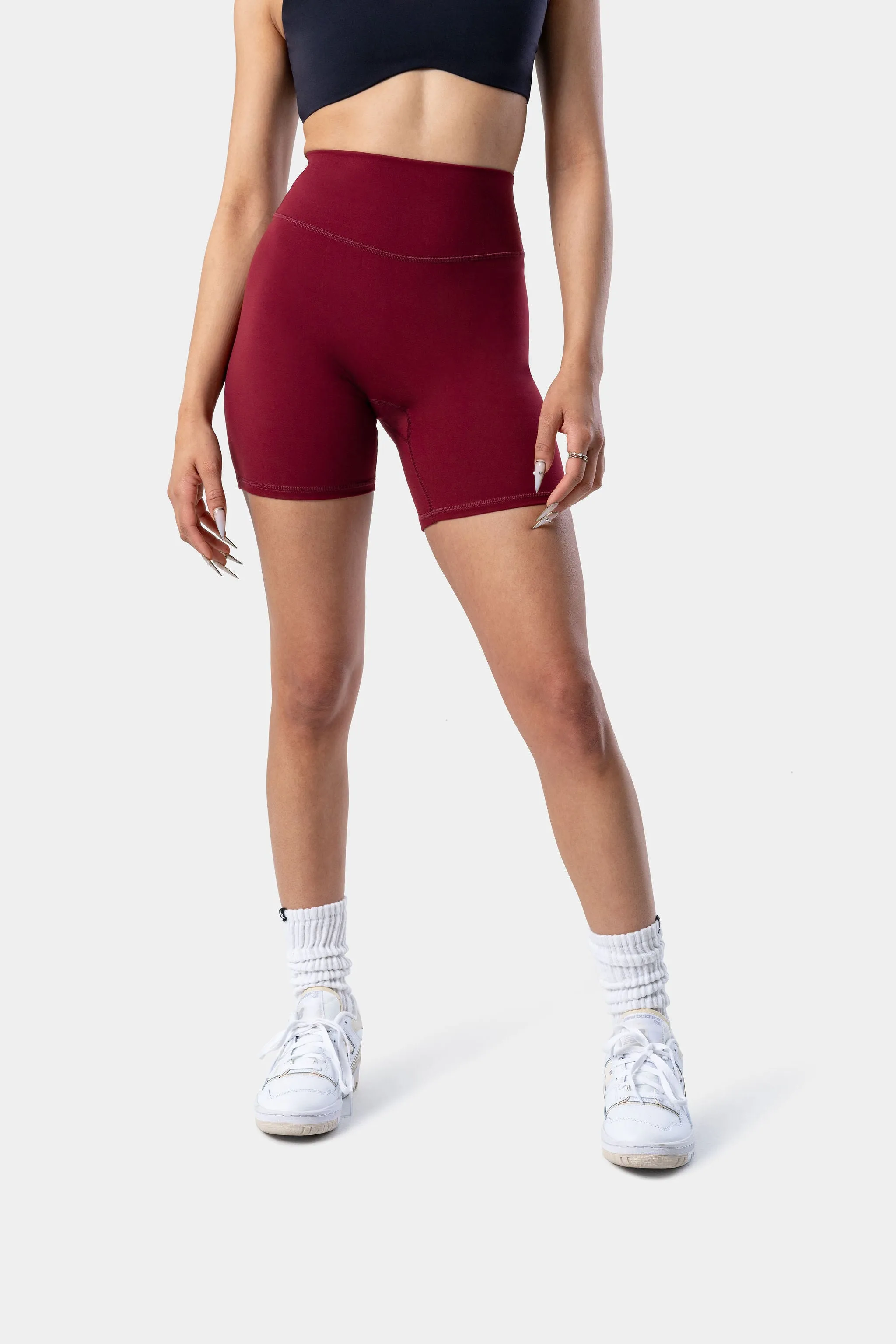 Serenity Shorts 6" - Ruby Wine sold by Kamo Fitness product image thumbnail 3