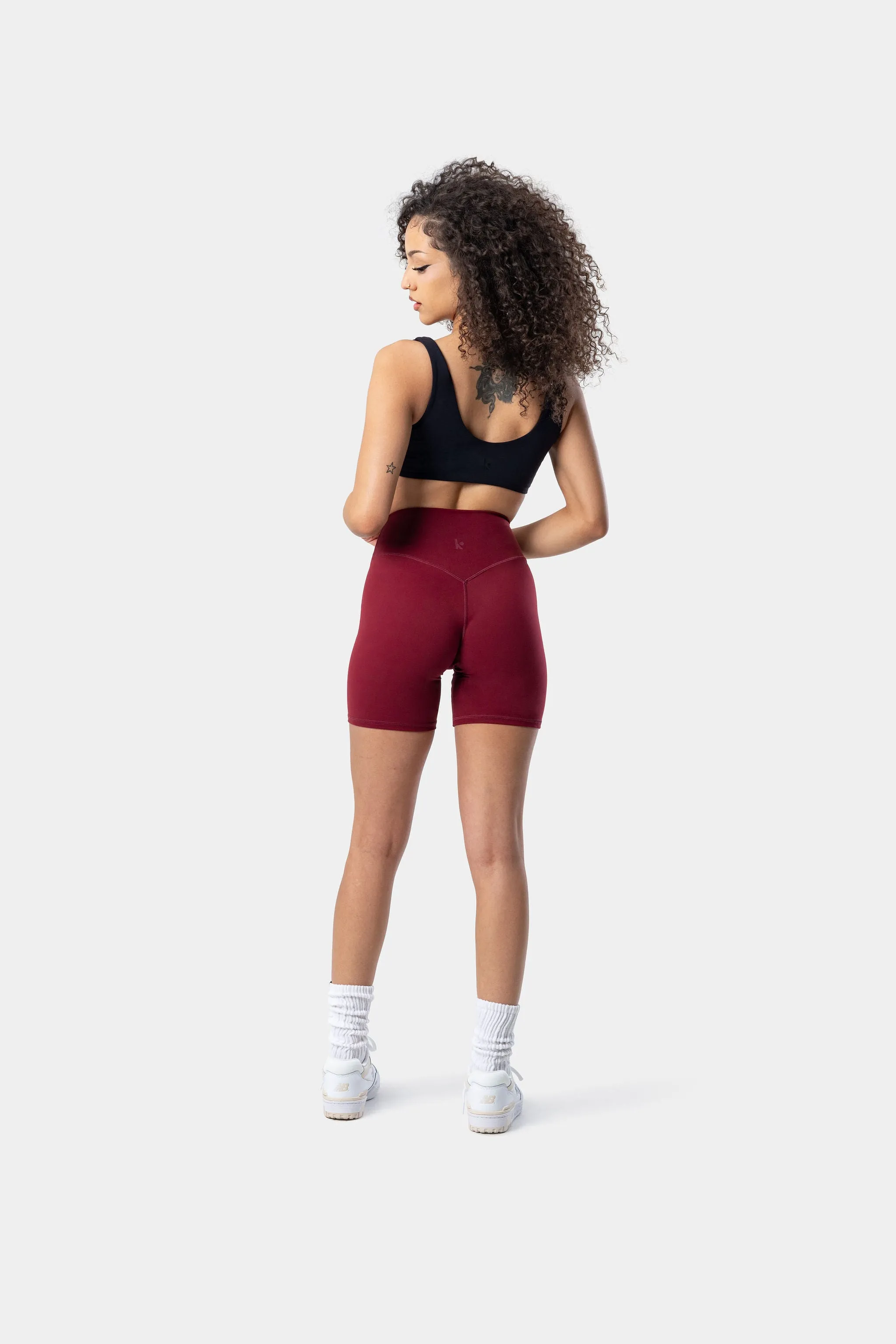 Serenity Shorts 6" - Ruby Wine sold by Kamo Fitness product image thumbnail 5