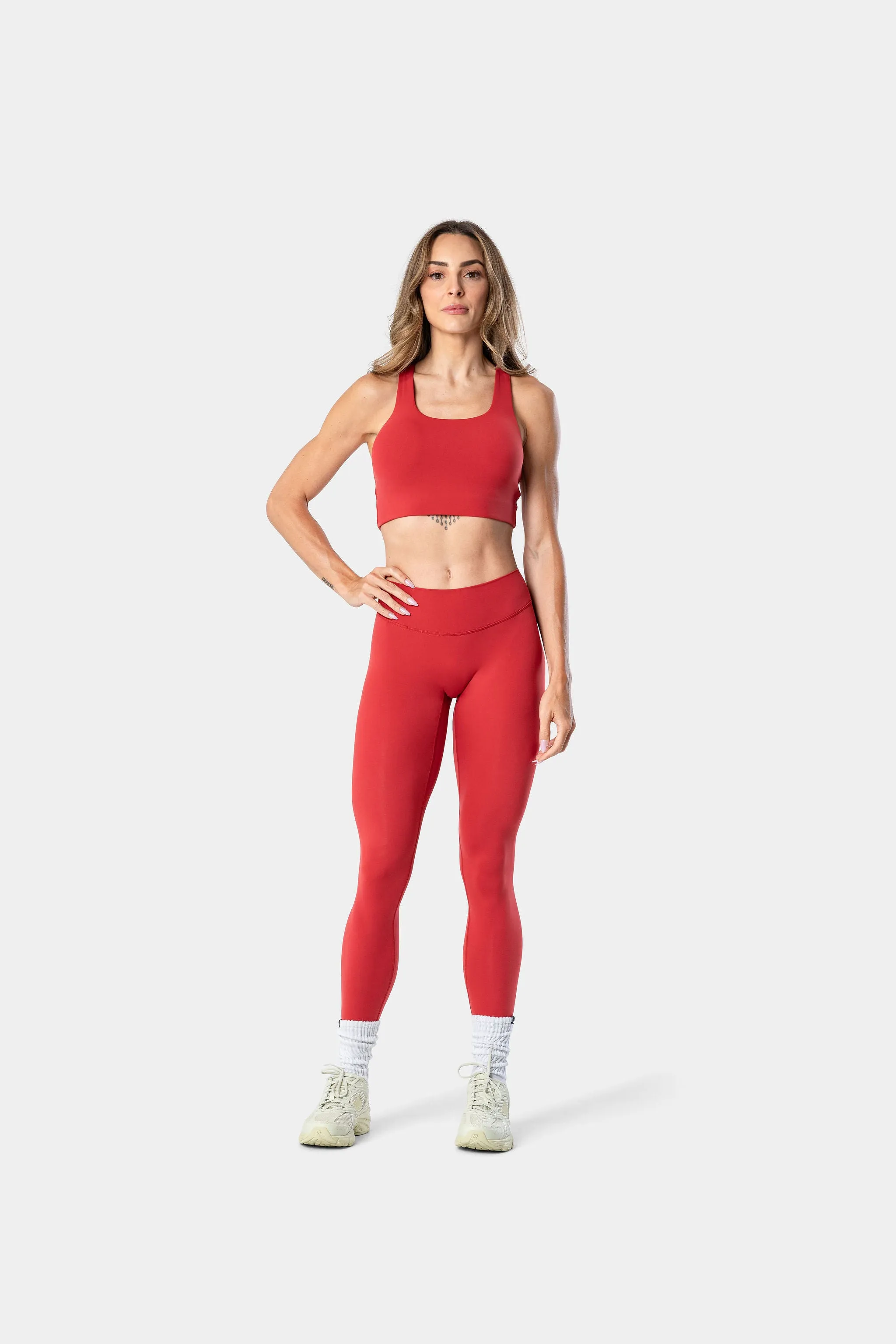 Lunara Legging - Flame Red 26" sold by Kamo Fitness product image thumbnail 3