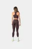 Lunara Legging - Chocolate Brown 26" sold by Kamo Fitness
