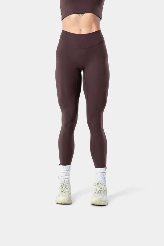 Lunara Legging - Chocolate Brown 26" sold by Kamo Fitness