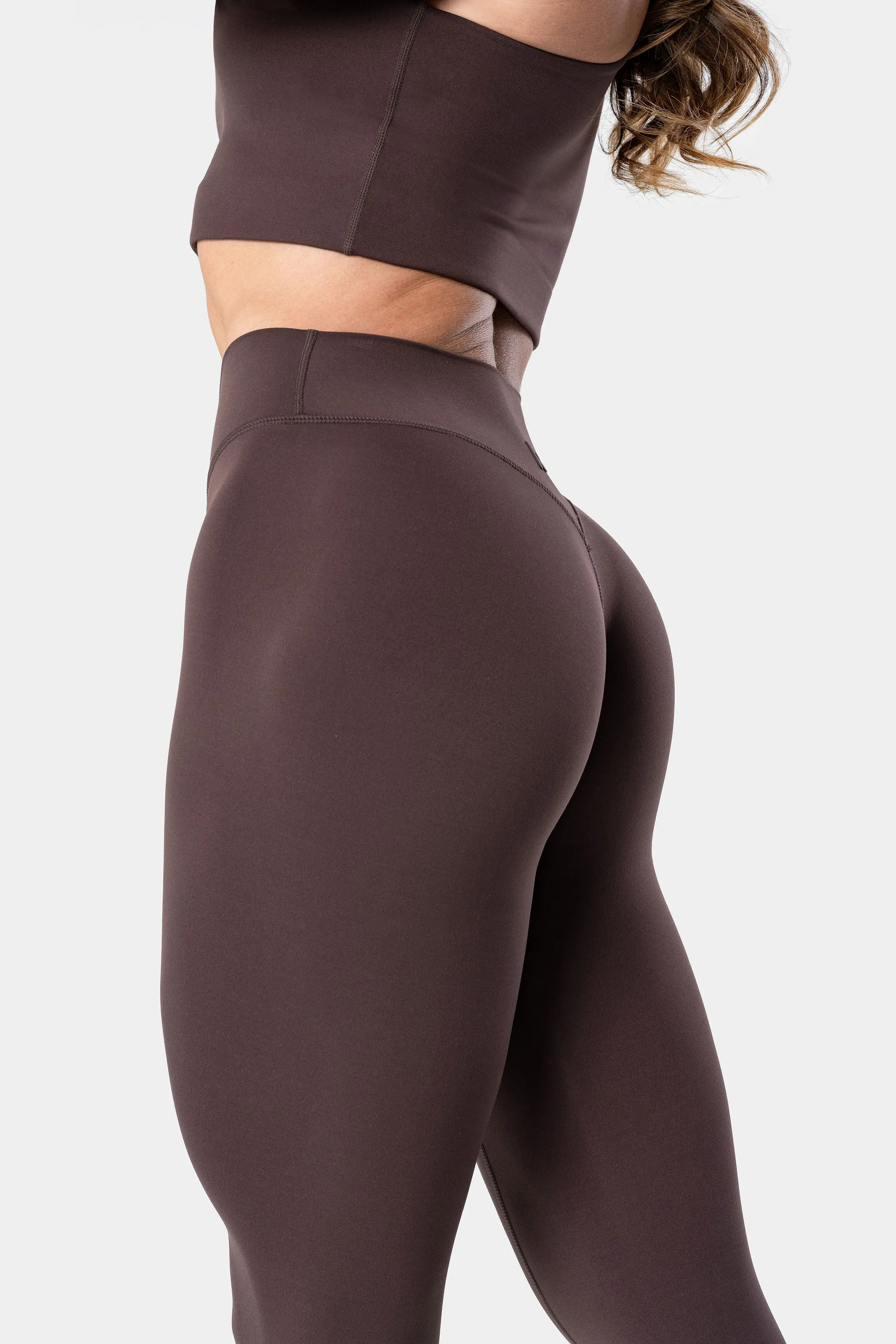 Lunara Legging - Chocolate Brown 26" sold by Kamo Fitness product image thumbnail 2