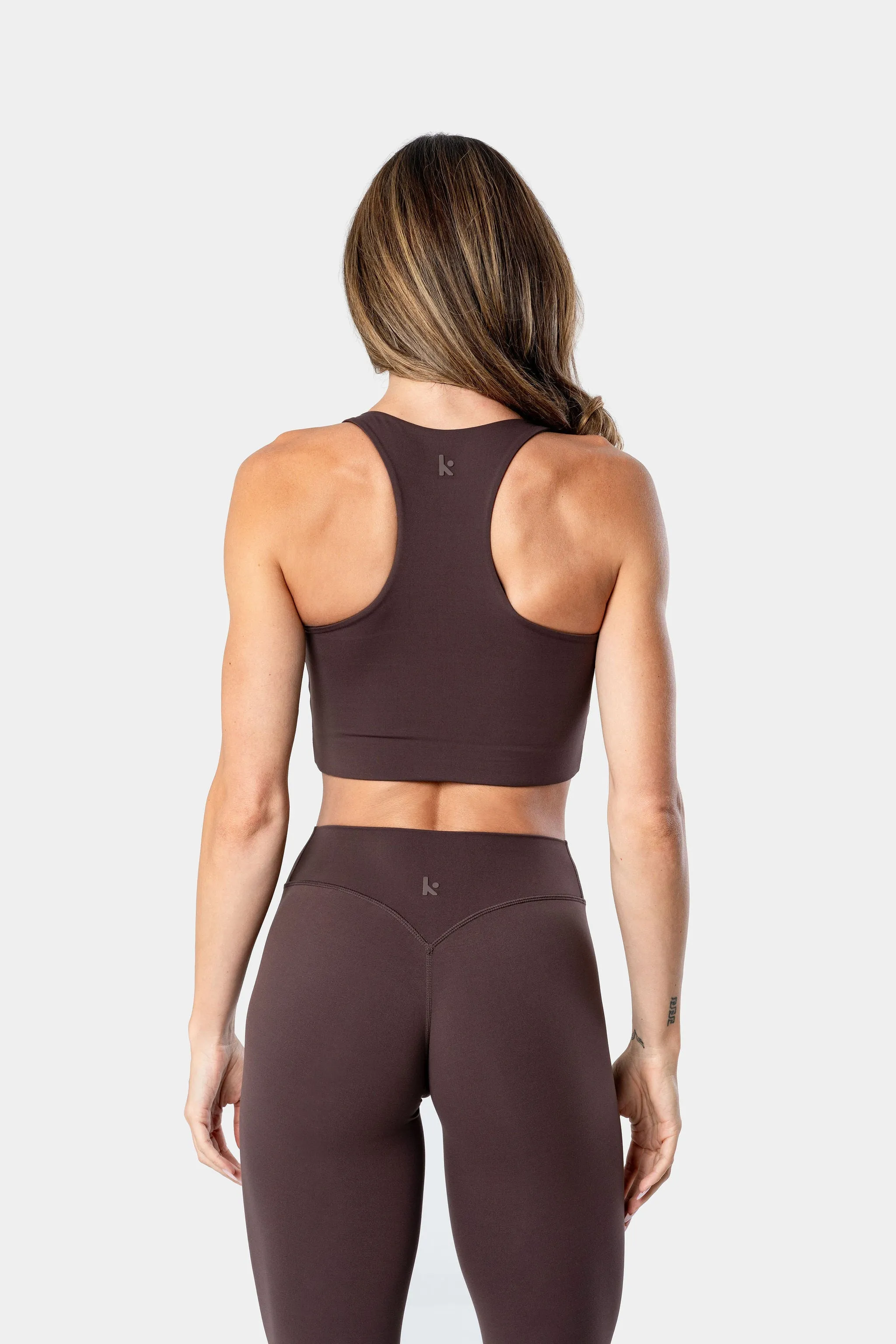 Lunara Core Bra - Chocolate Brown sold by Kamo Fitness product image thumbnail 2