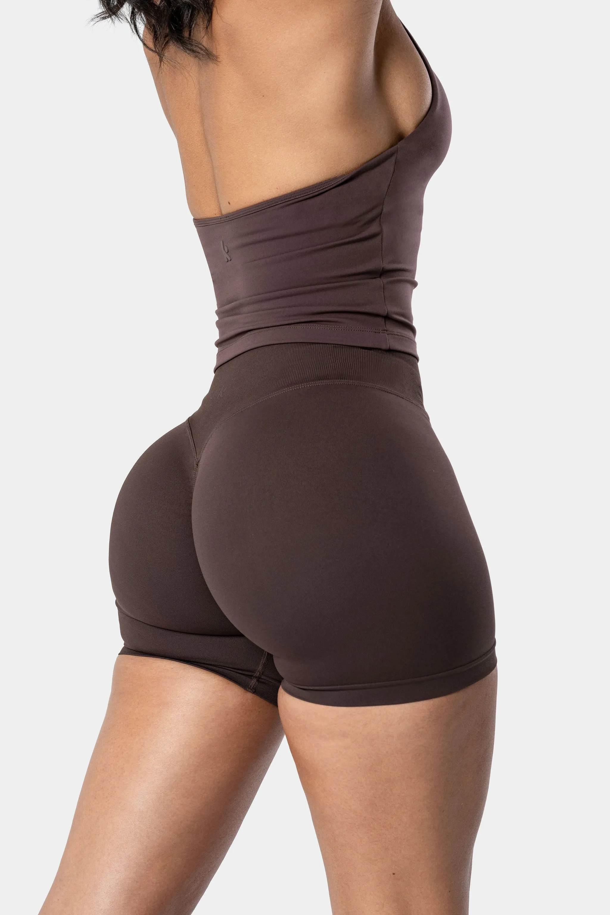 Poise Short - Chocolate Brown 5" sold by Kamo Fitness product image thumbnail 2