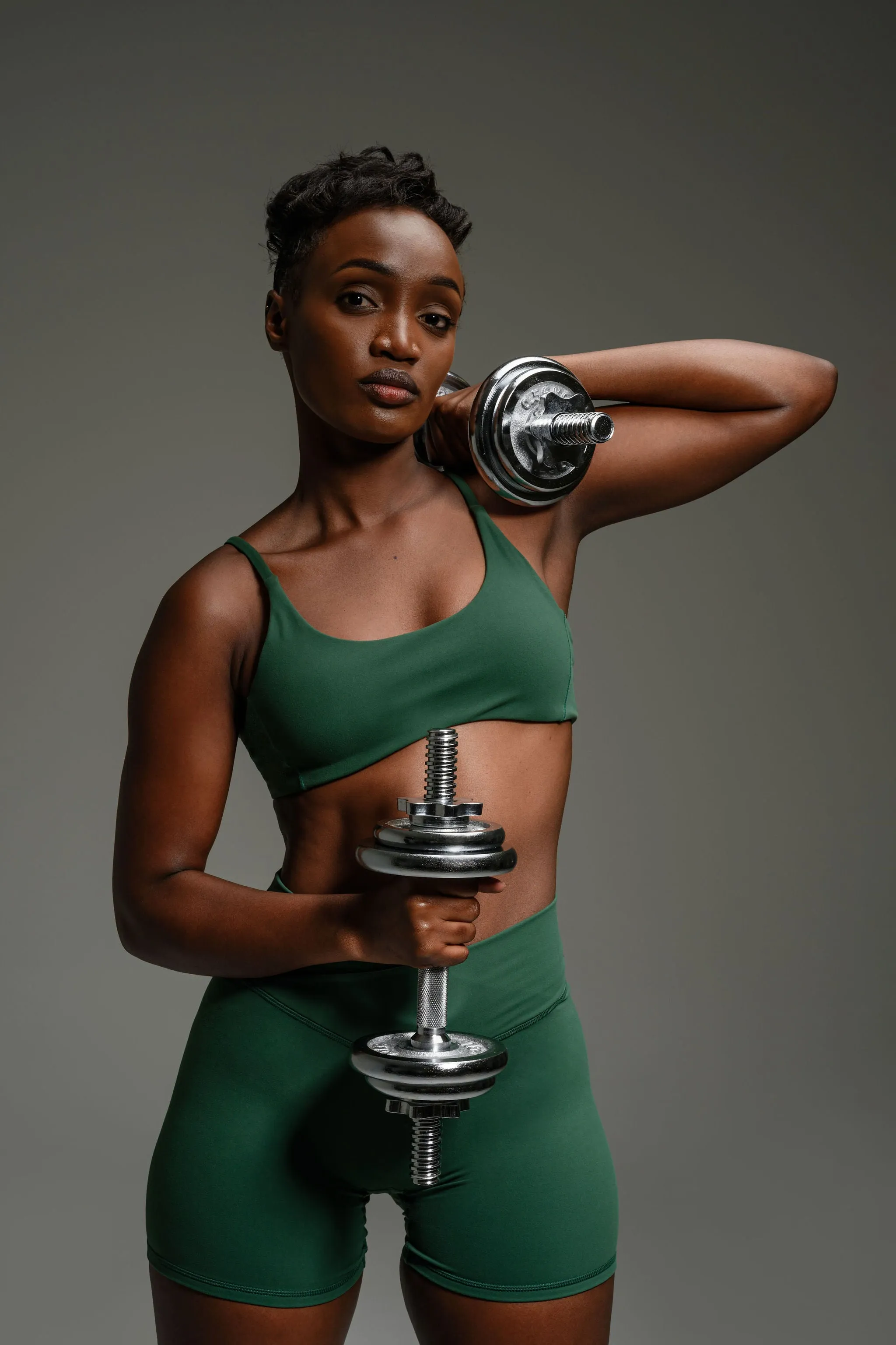 Charm Sports Bra - Dark Green sold by Kamo Fitness product image thumbnail 3